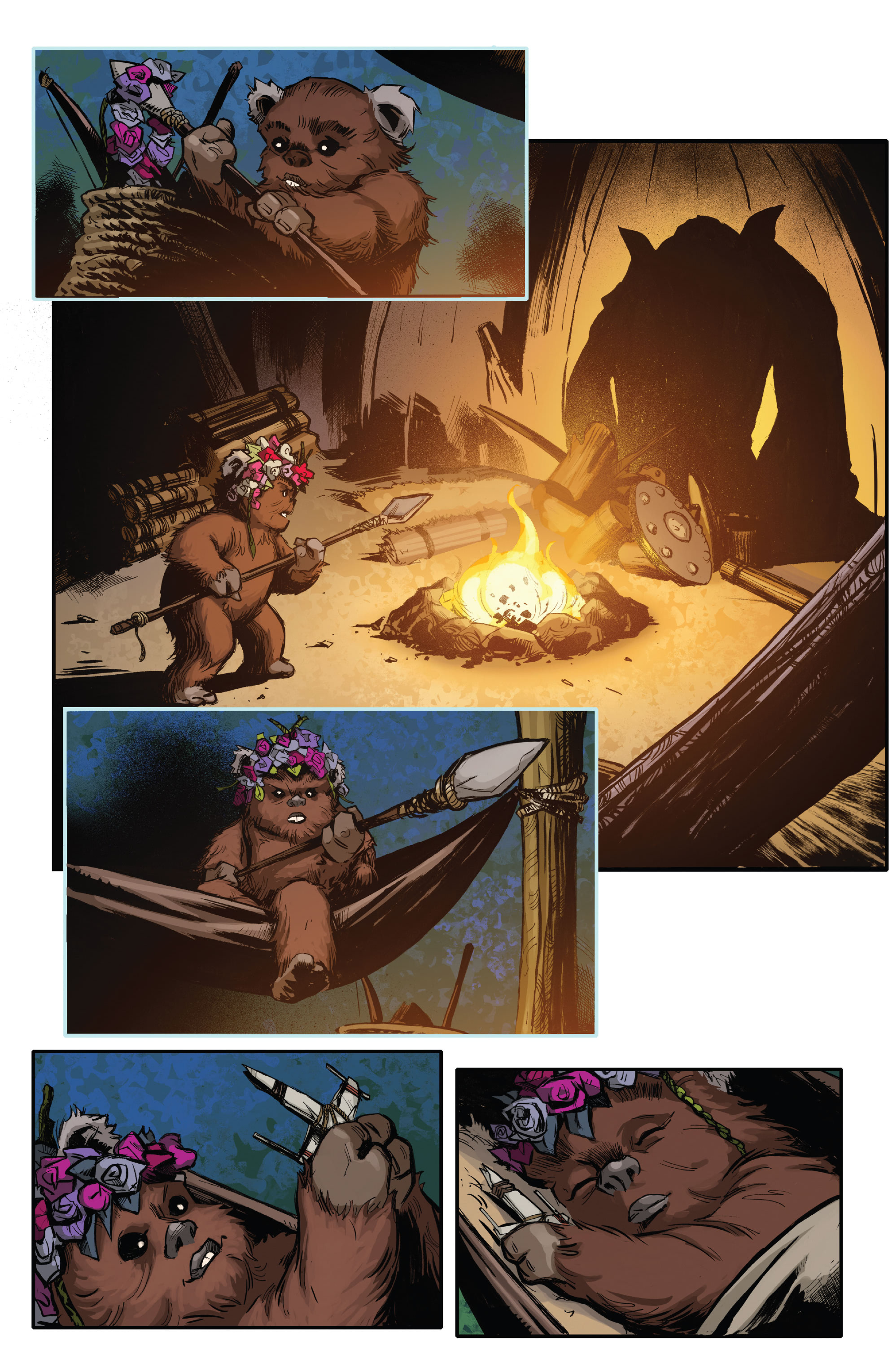 Read online Star Wars: Return Of The Jedi - Ewoks comic -  Issue #1 - 31