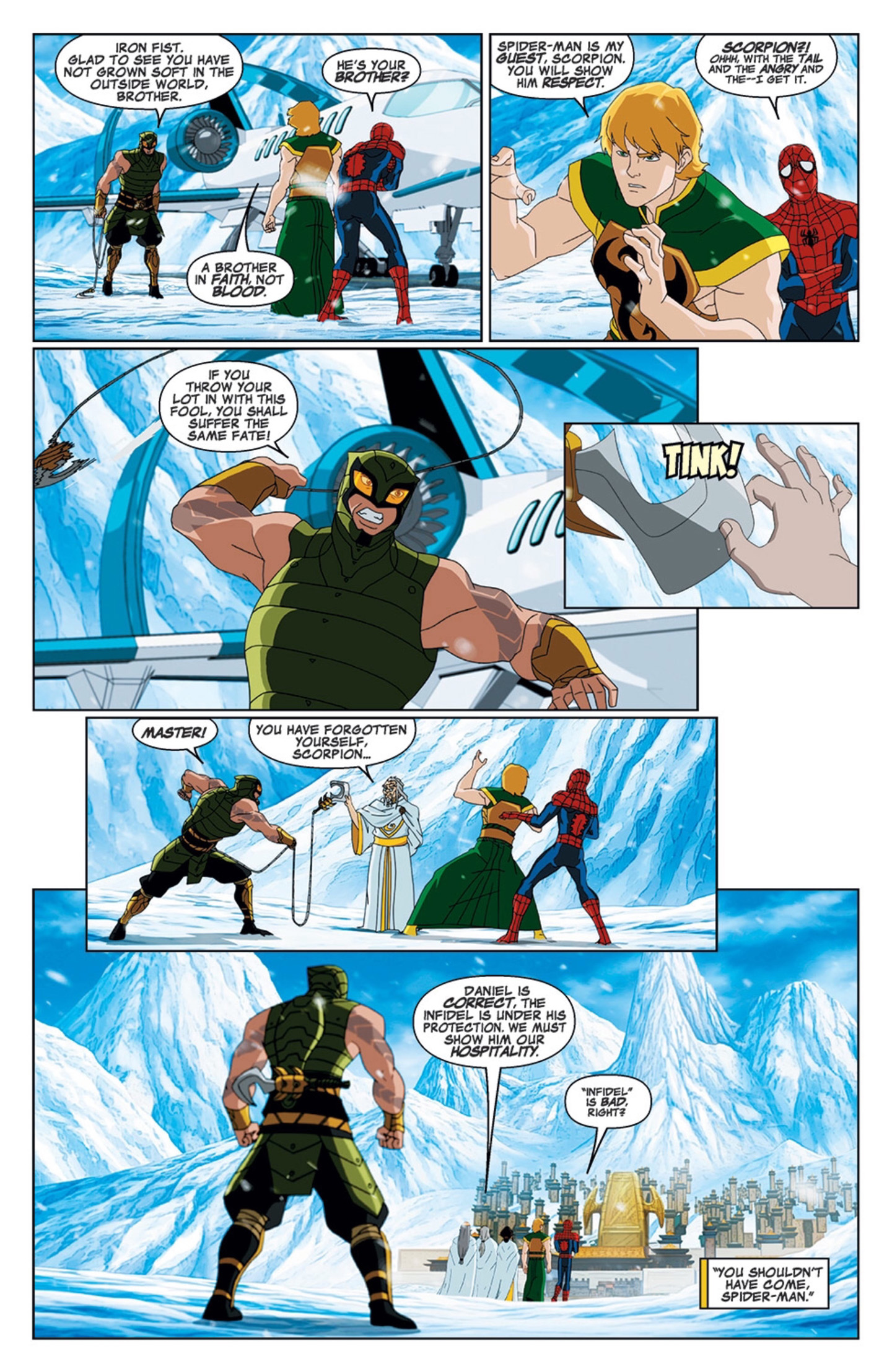 Read online Marvel Universe Ultimate Spider-Man: Web Warriors comic -  Issue #5 - 8