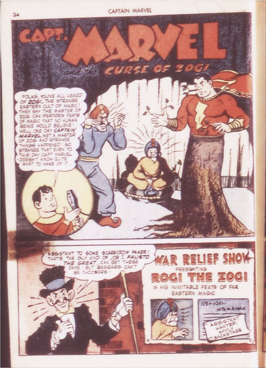 Read online Captain Marvel Adventures comic -  Issue #24 - 34