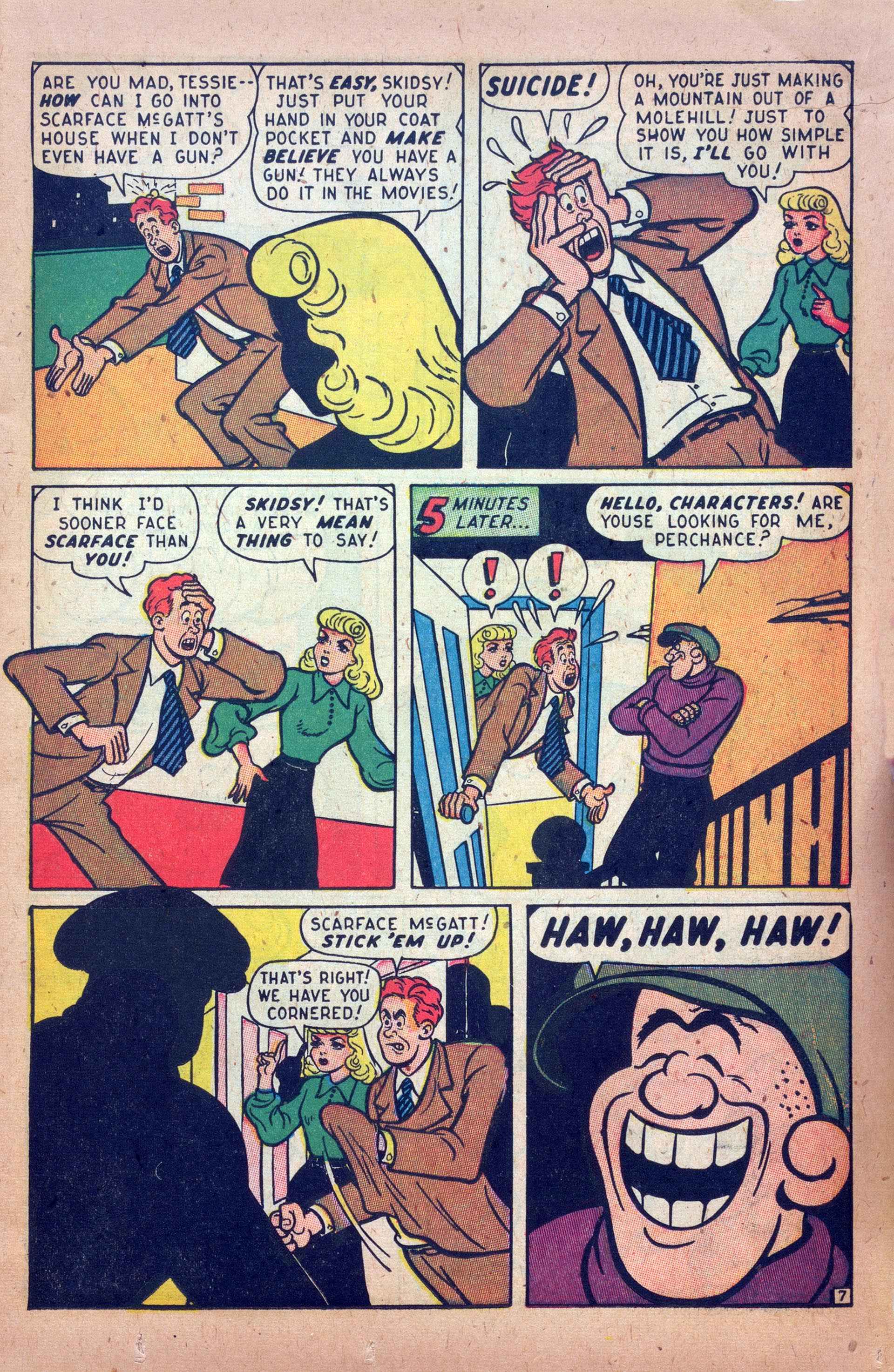 Read online Tessie the Typist comic -  Issue #12 - 15