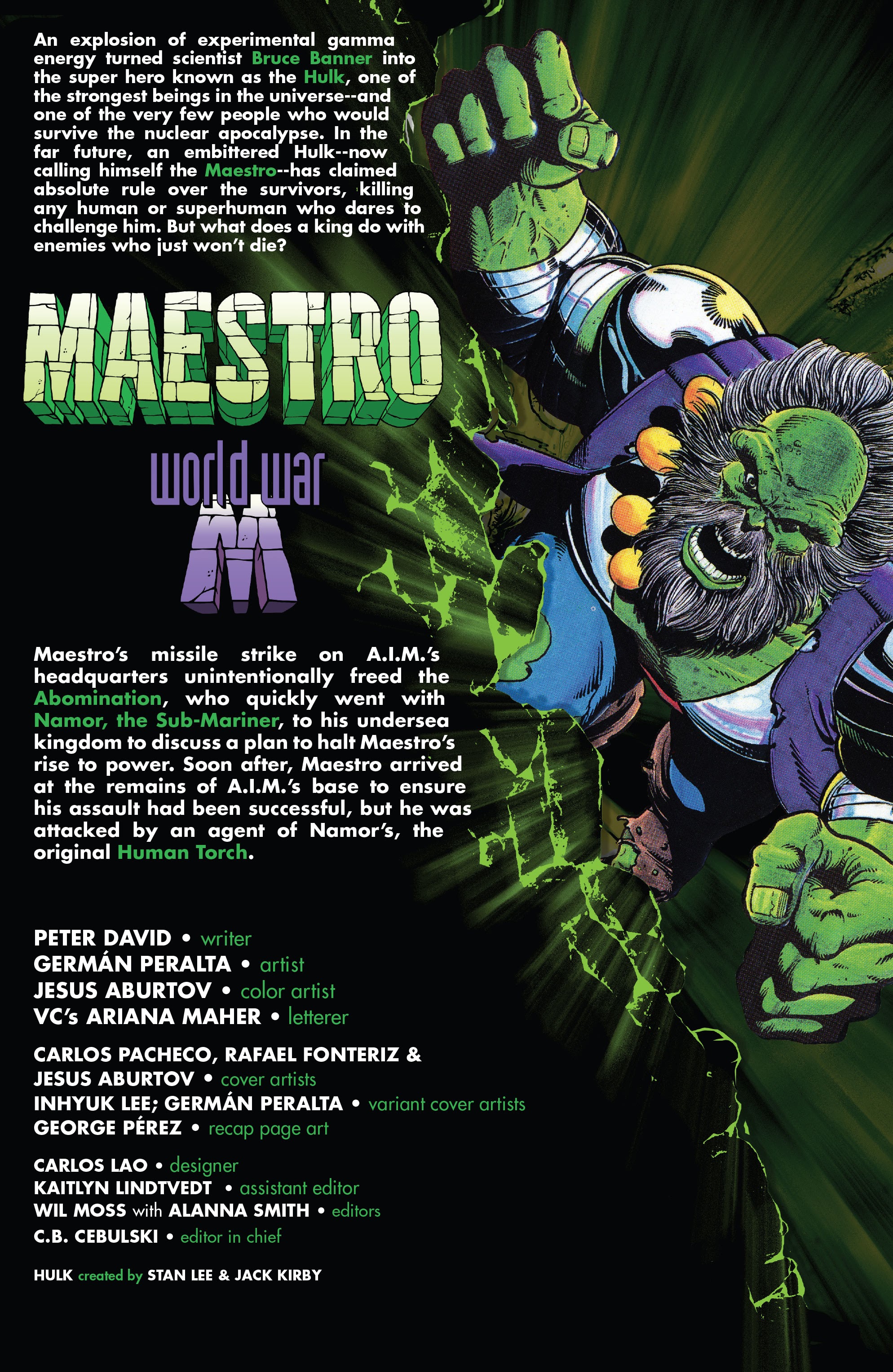 Read online Maestro: World War M comic -  Issue #2 - 2