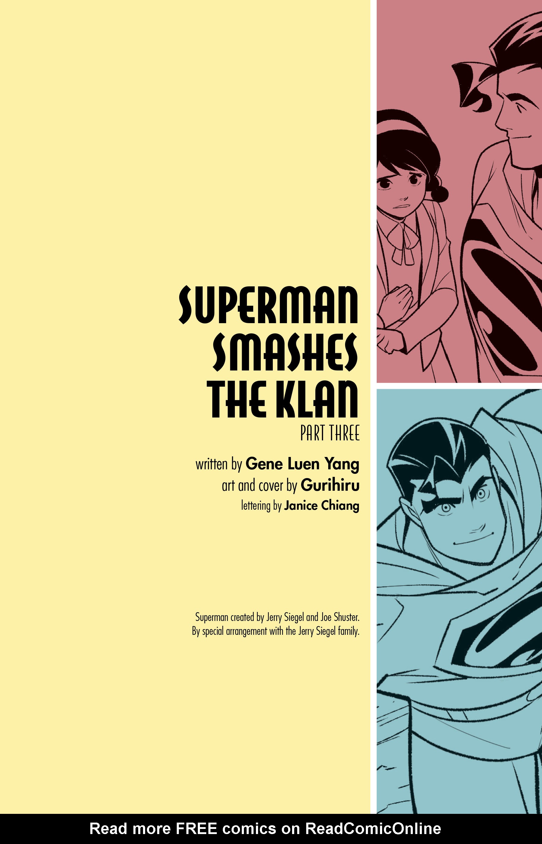Read online Superman Smashes the Klan comic -  Issue #3 - 2