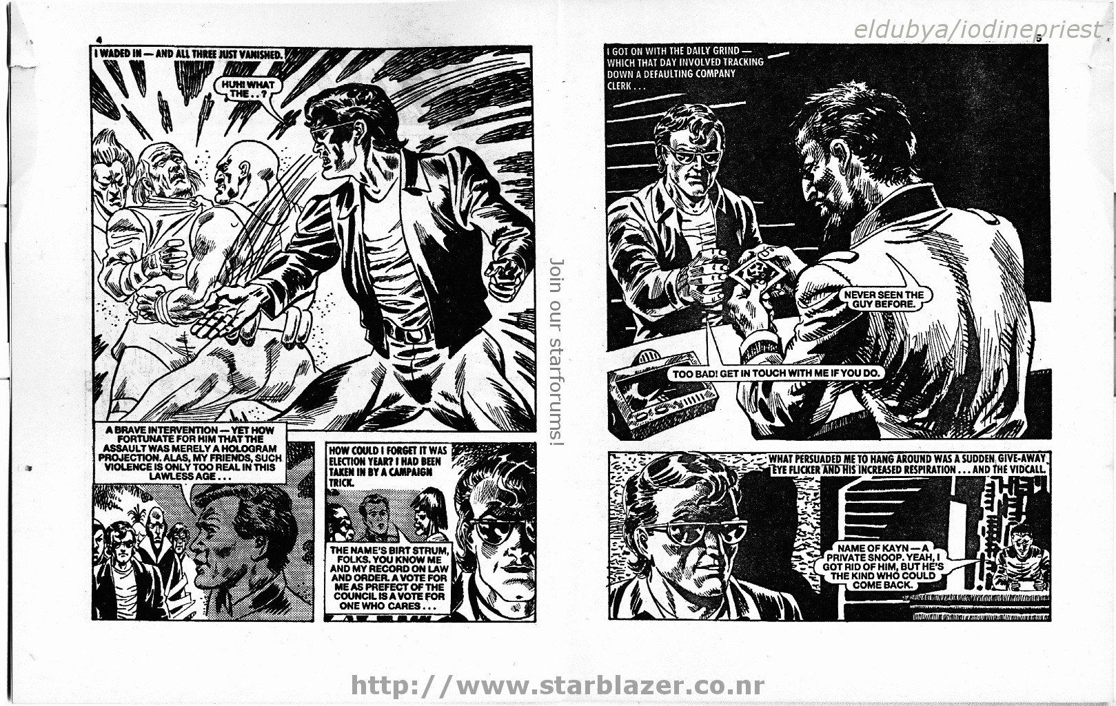 Read online Starblazer comic -  Issue #252 - 4