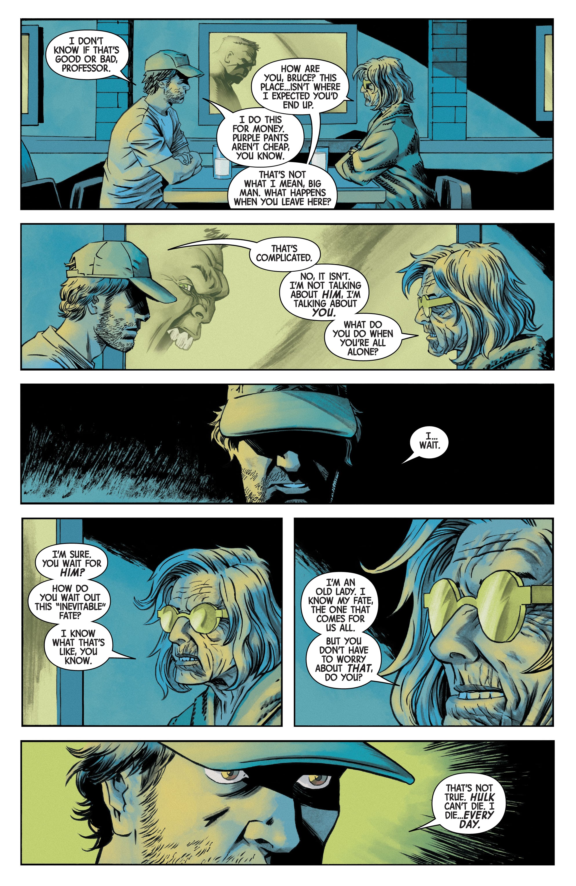 Read online Immortal Hulk: Flatline comic -  Issue #1 - 8