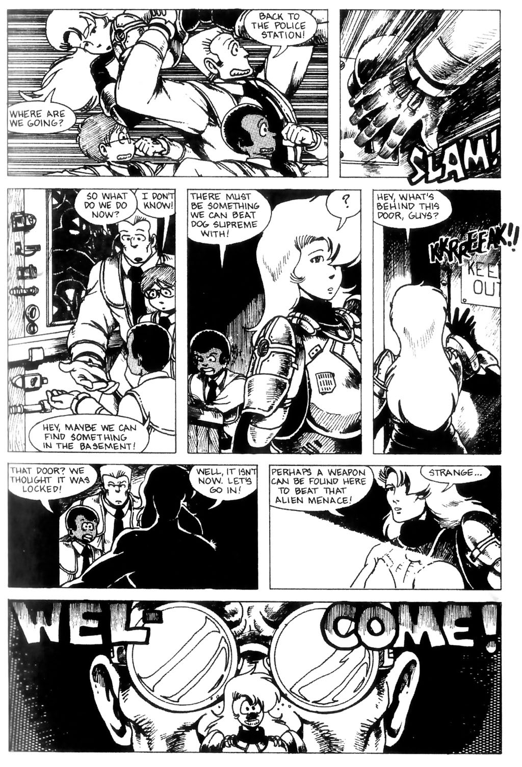 Read online Ninja High School (1986) comic -  Issue #7 - 19