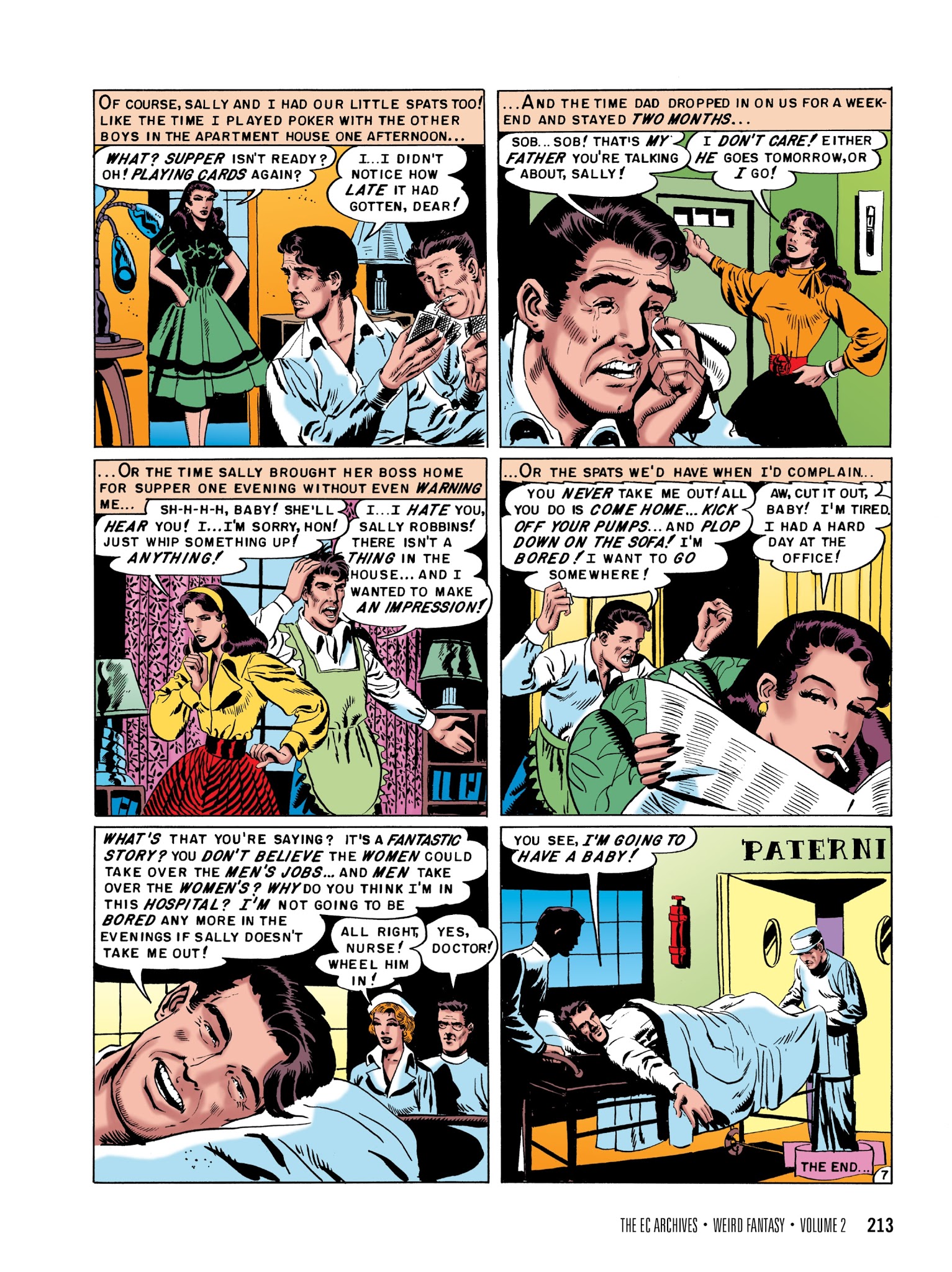 Read online The EC Archives: Weird Fantasy comic -  Issue # TPB 2 - 215