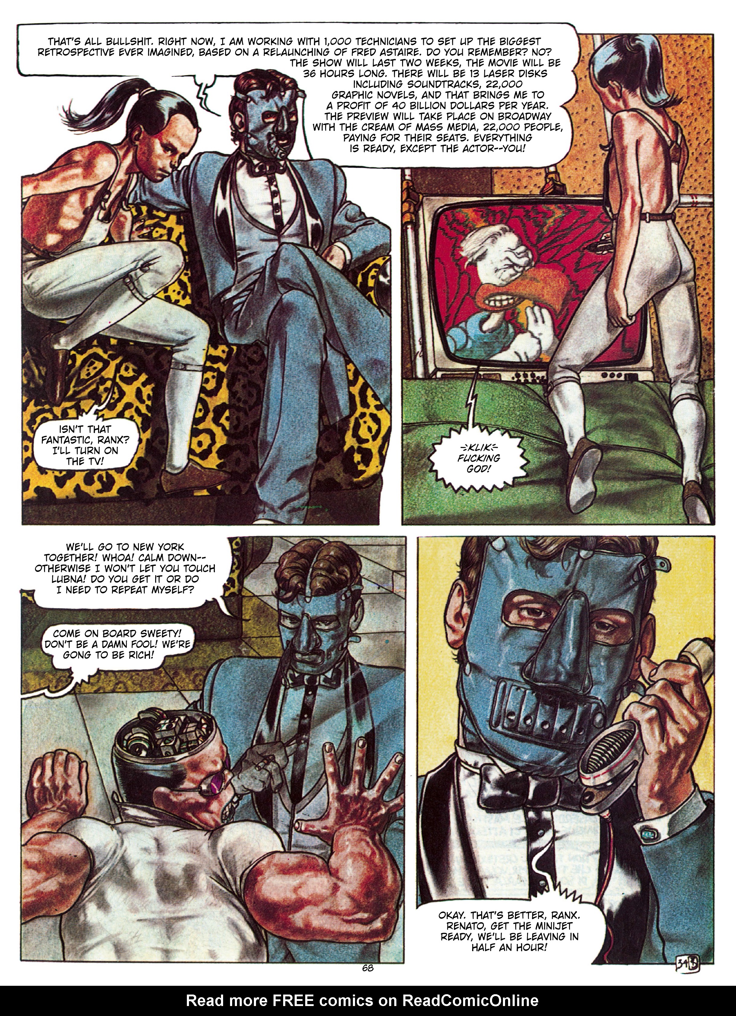 Read online Ranx comic -  Issue # TPB (Part 1) - 74