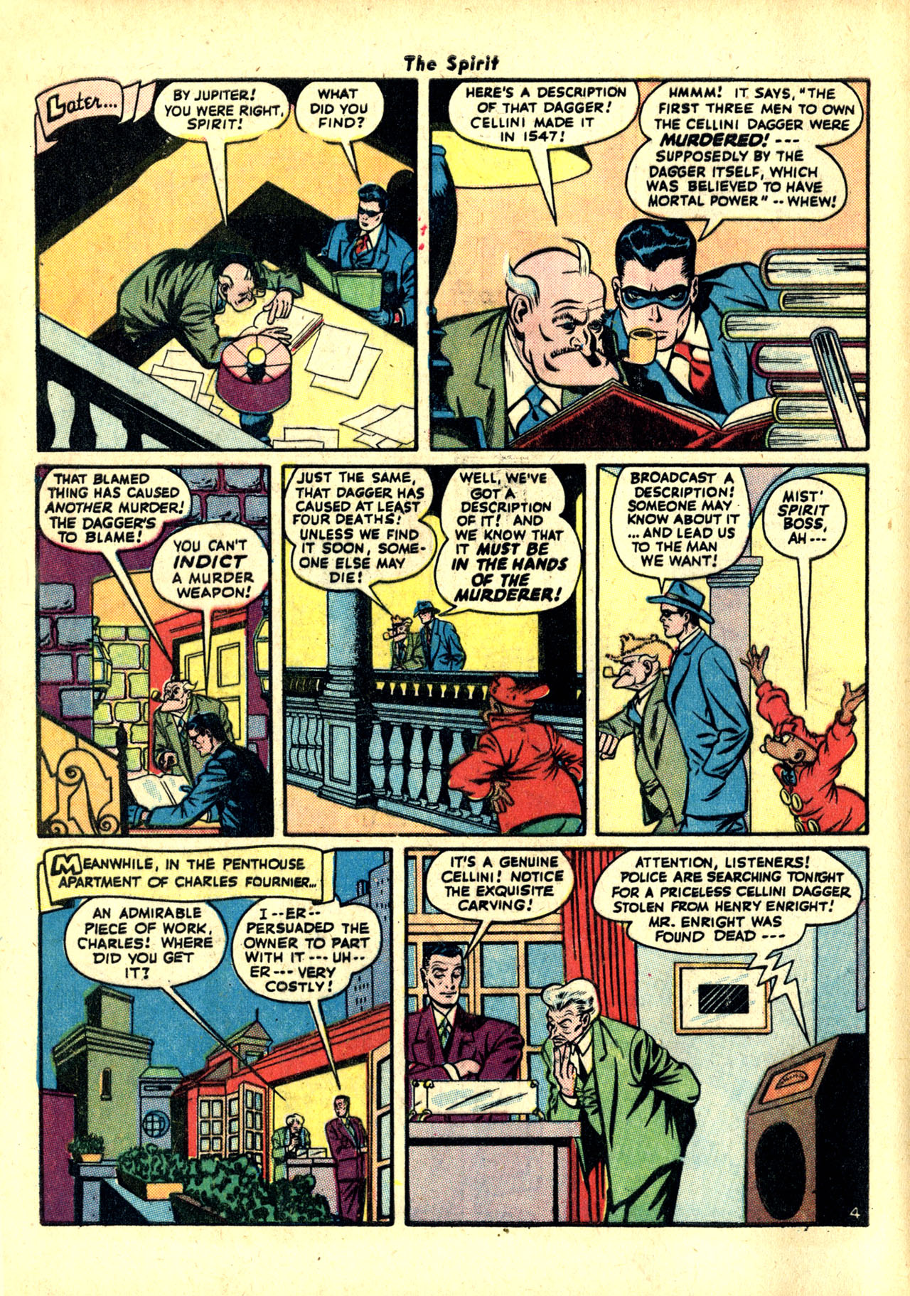Read online The Spirit (1944) comic -  Issue #7 - 6