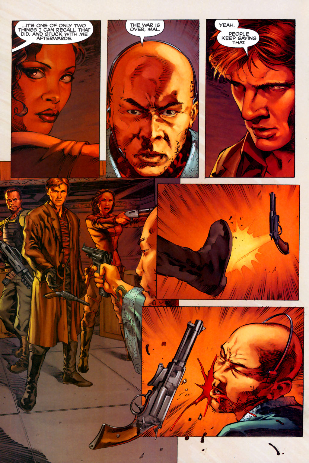 Read online Serenity comic -  Issue #1 - 10