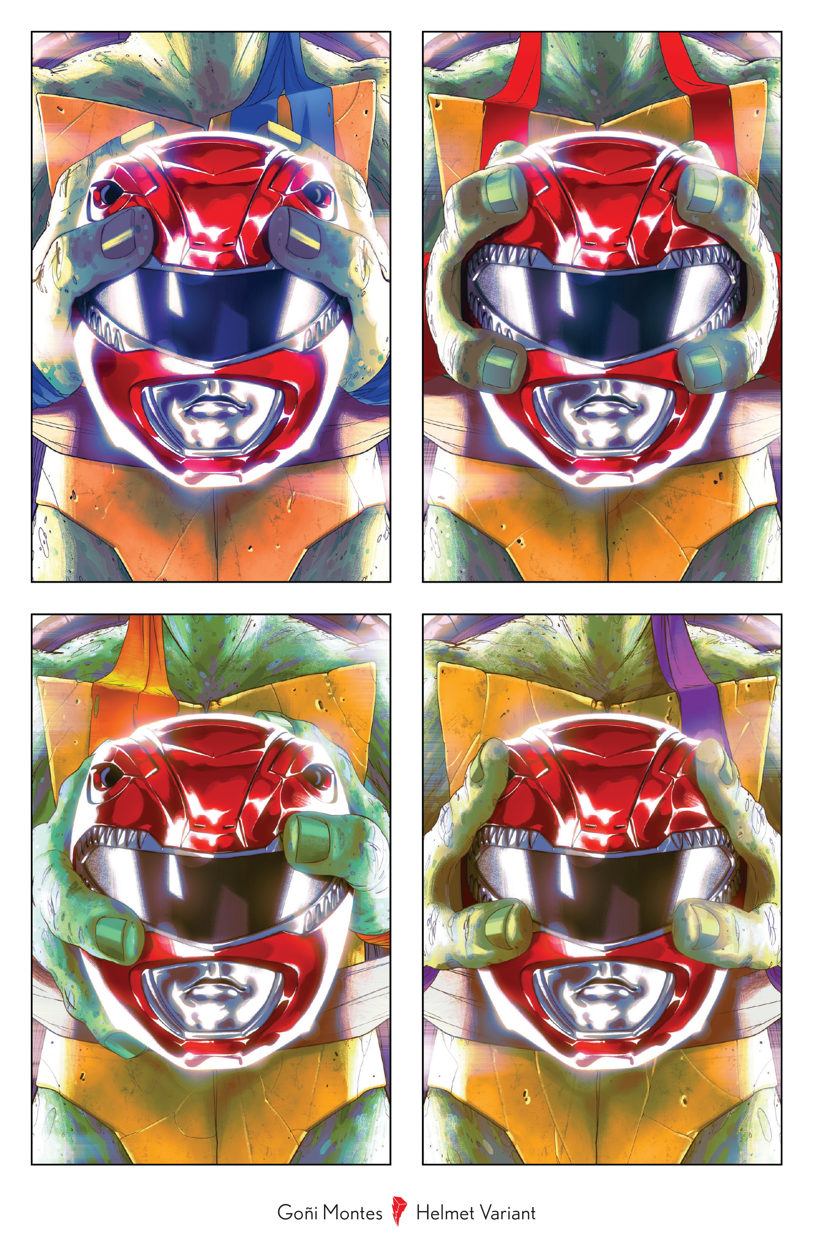 Read online Mighty Morphin Power Rangers: Teenage Mutant Ninja Turtles comic -  Issue # _TPB - 124