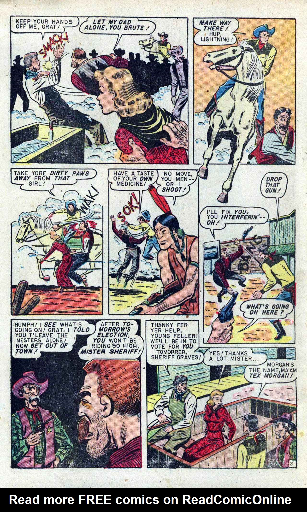 Read online Tex Morgan comic -  Issue #2 - 4