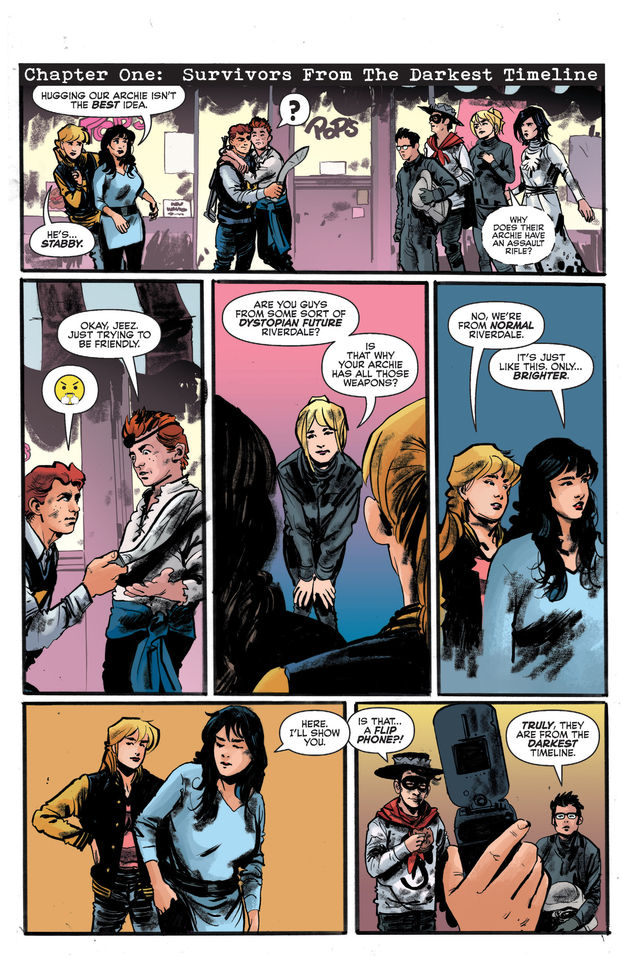 Read online Archie vs. Predator II comic -  Issue #2 - 4