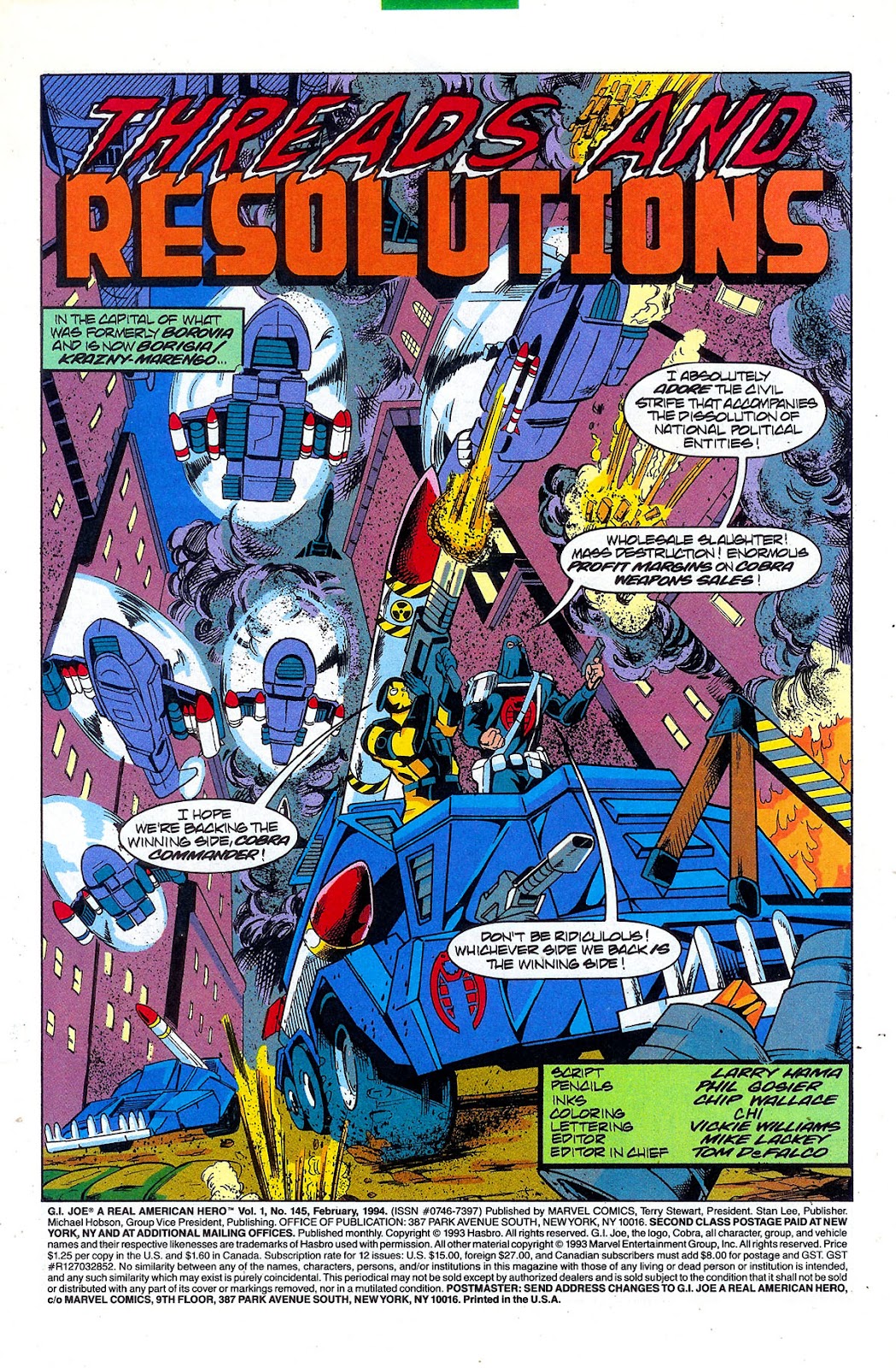 G.I. Joe: A Real American Hero issue 145 - Page 2