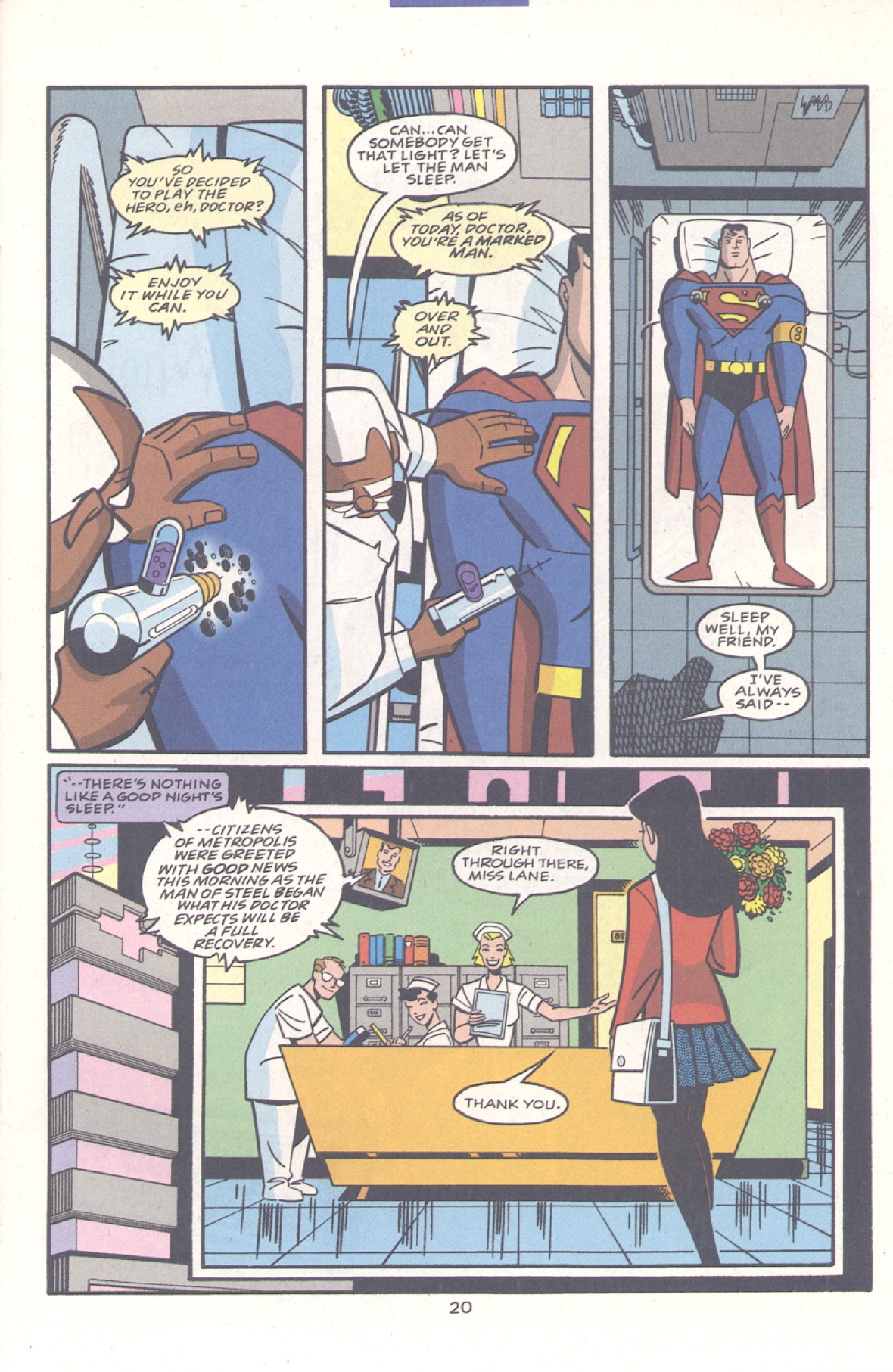 Read online Superman Adventures comic -  Issue #12 - 21