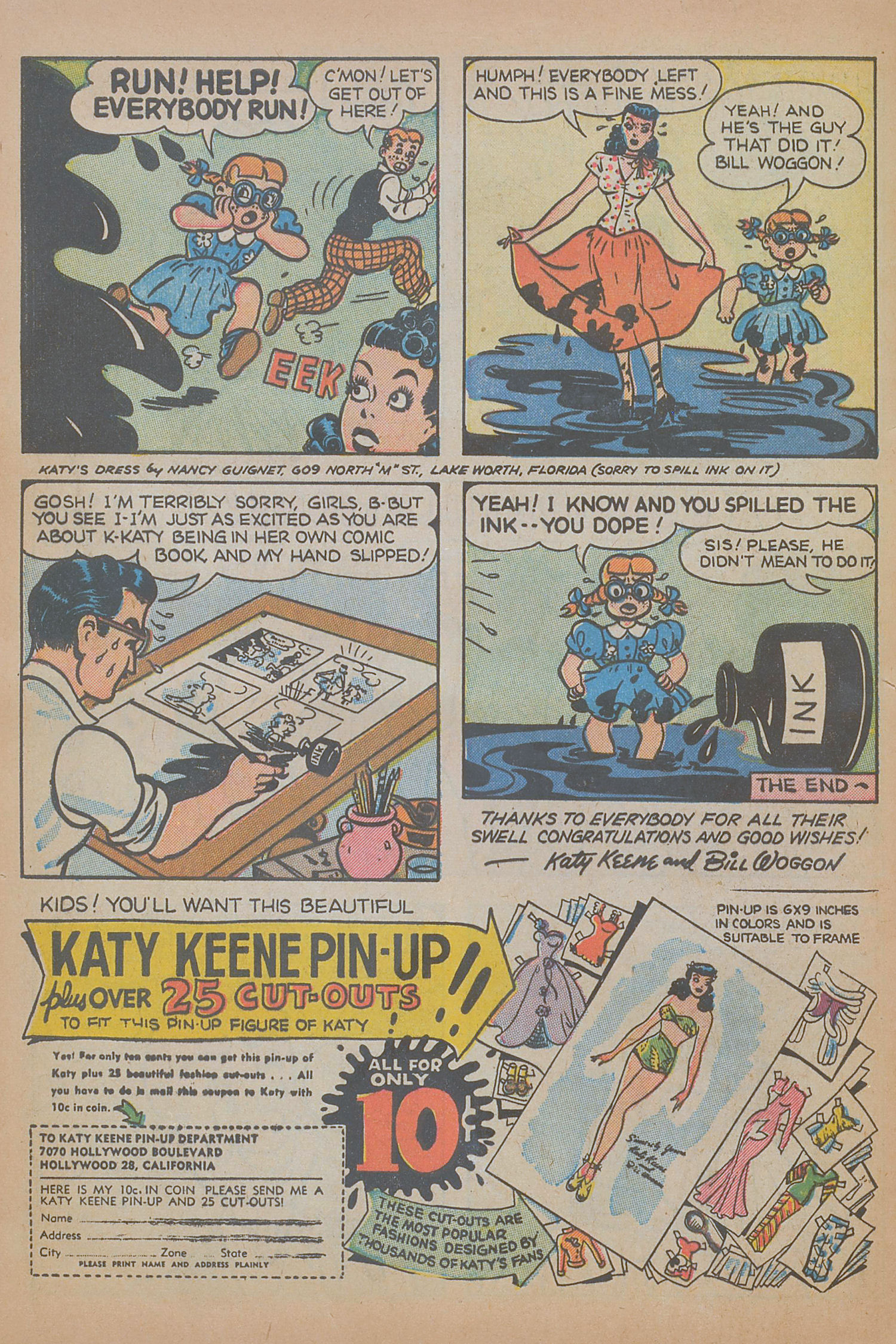 Read online Katy Keene (1949) comic -  Issue #1 - 8