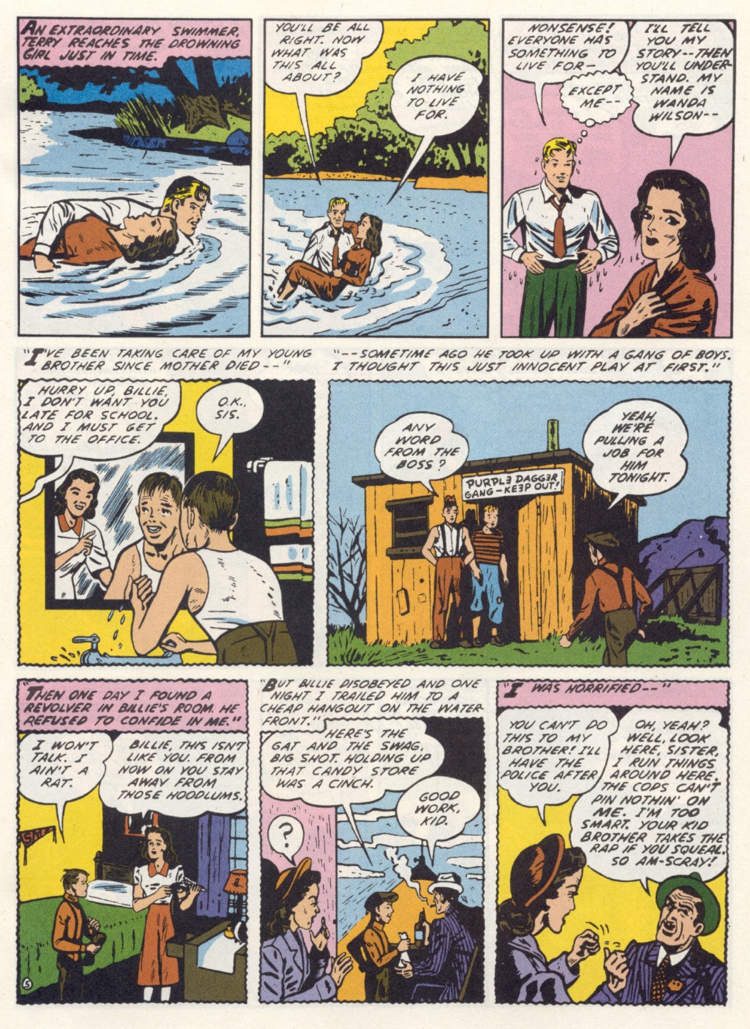 Read online Sensation (Mystery) Comics comic -  Issue #1 - 29