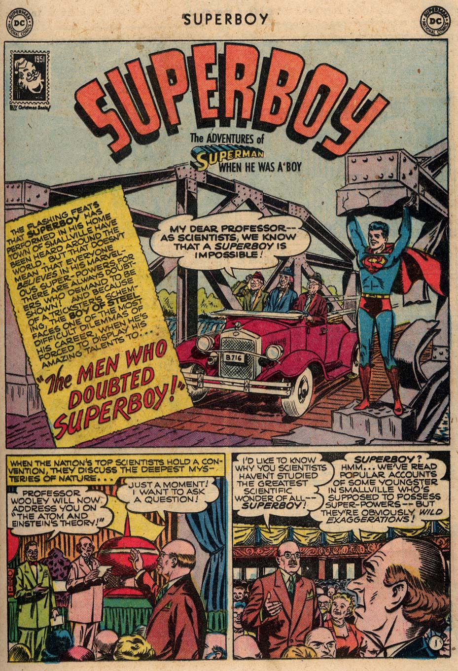 Read online Superboy (1949) comic -  Issue #18 - 27