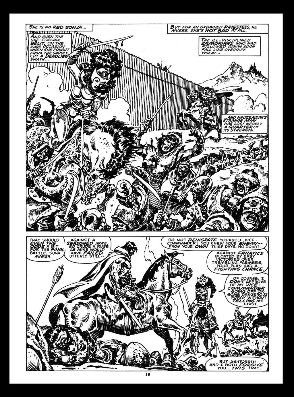 Read online The Savage Sword Of Conan comic -  Issue #212 - 39