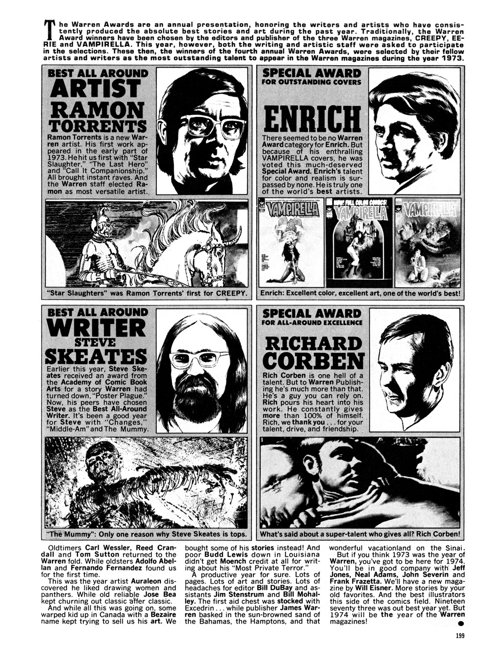 Read online Eerie Archives comic -  Issue # TPB 11 - 199