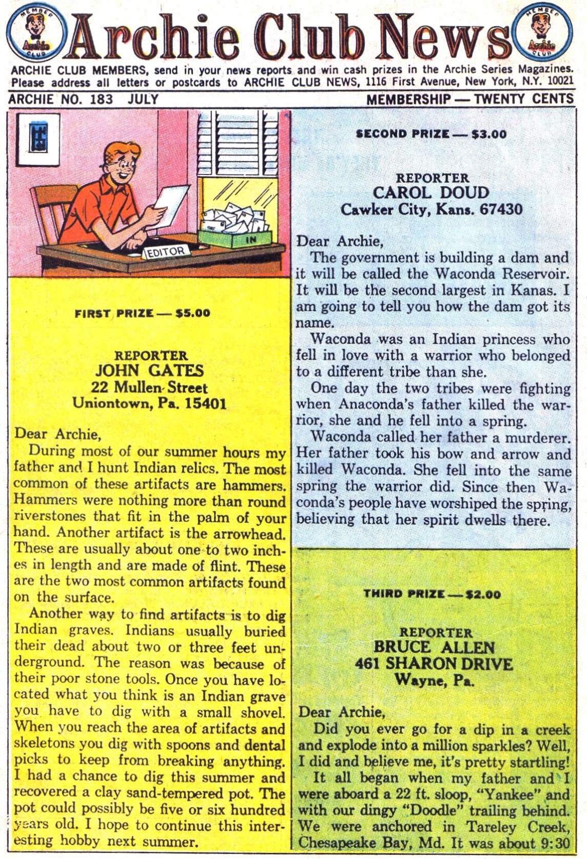 Read online Archie (1960) comic -  Issue #183 - 10