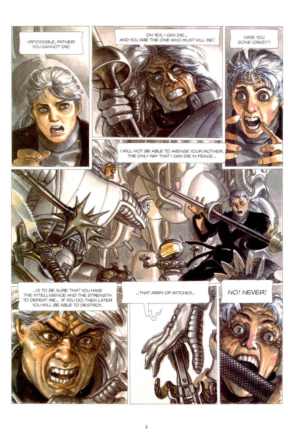 Read online The Metabarons comic -  Issue #6 - The Trials Of Aghnar - 6