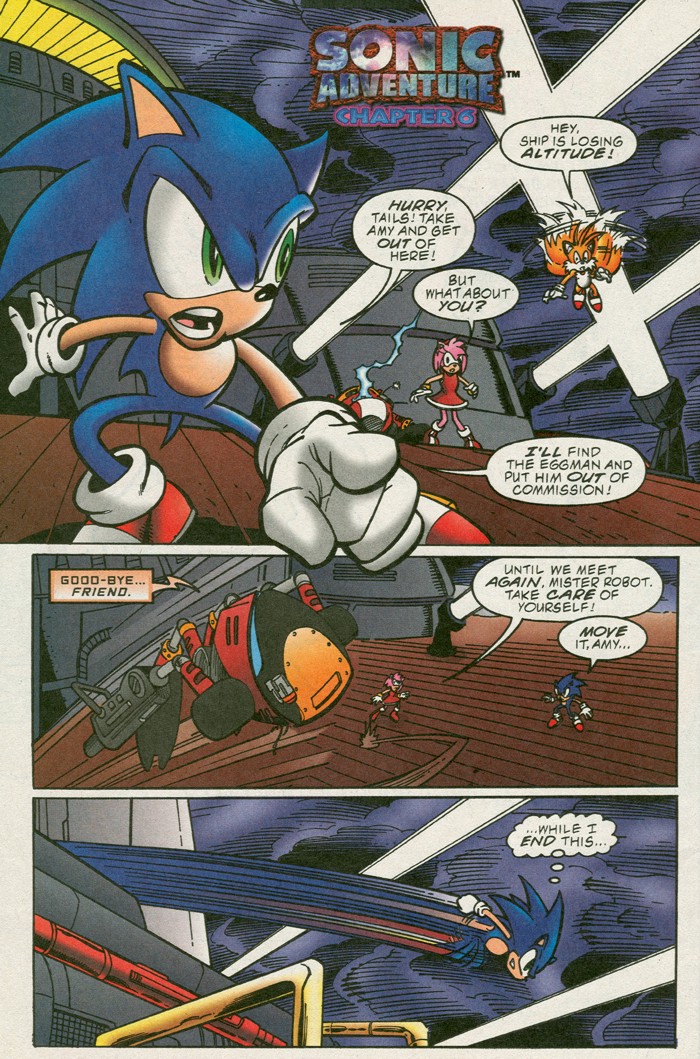 Read online Sonic Super Special comic -  Issue #13 - Sonic Adventure 01 - 33