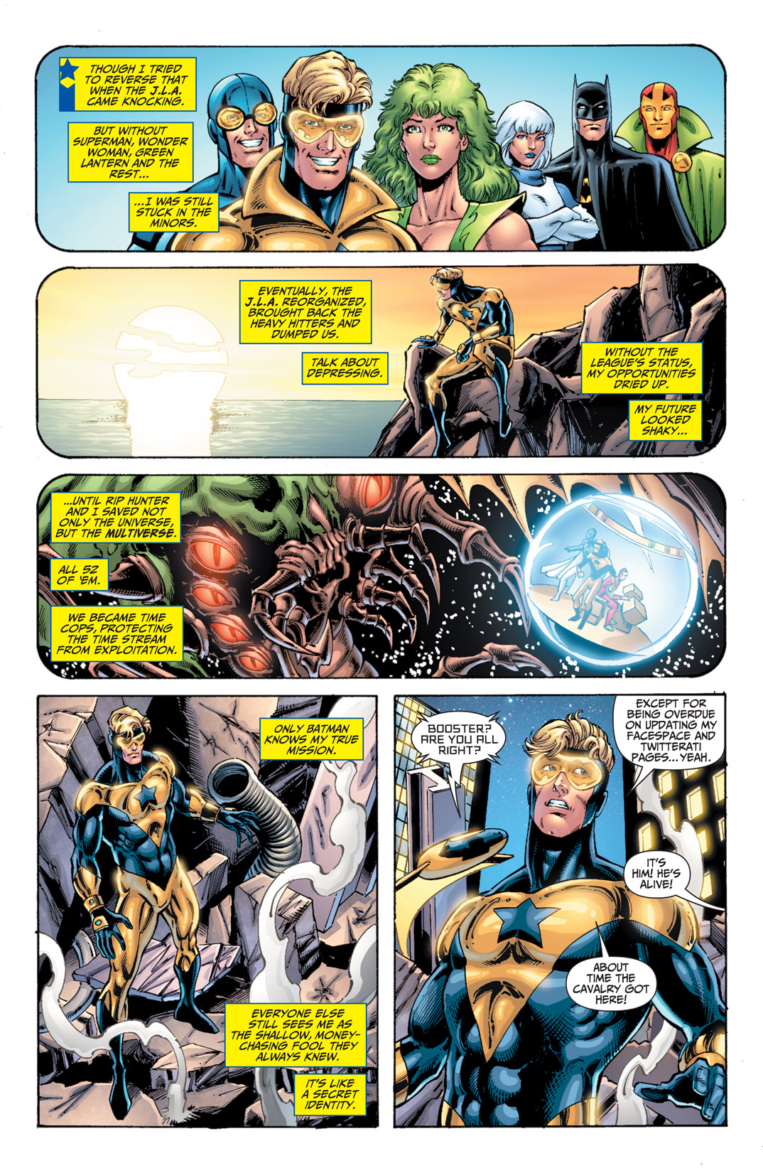 Read online Booster Gold (2007) comic -  Issue #44 - 8