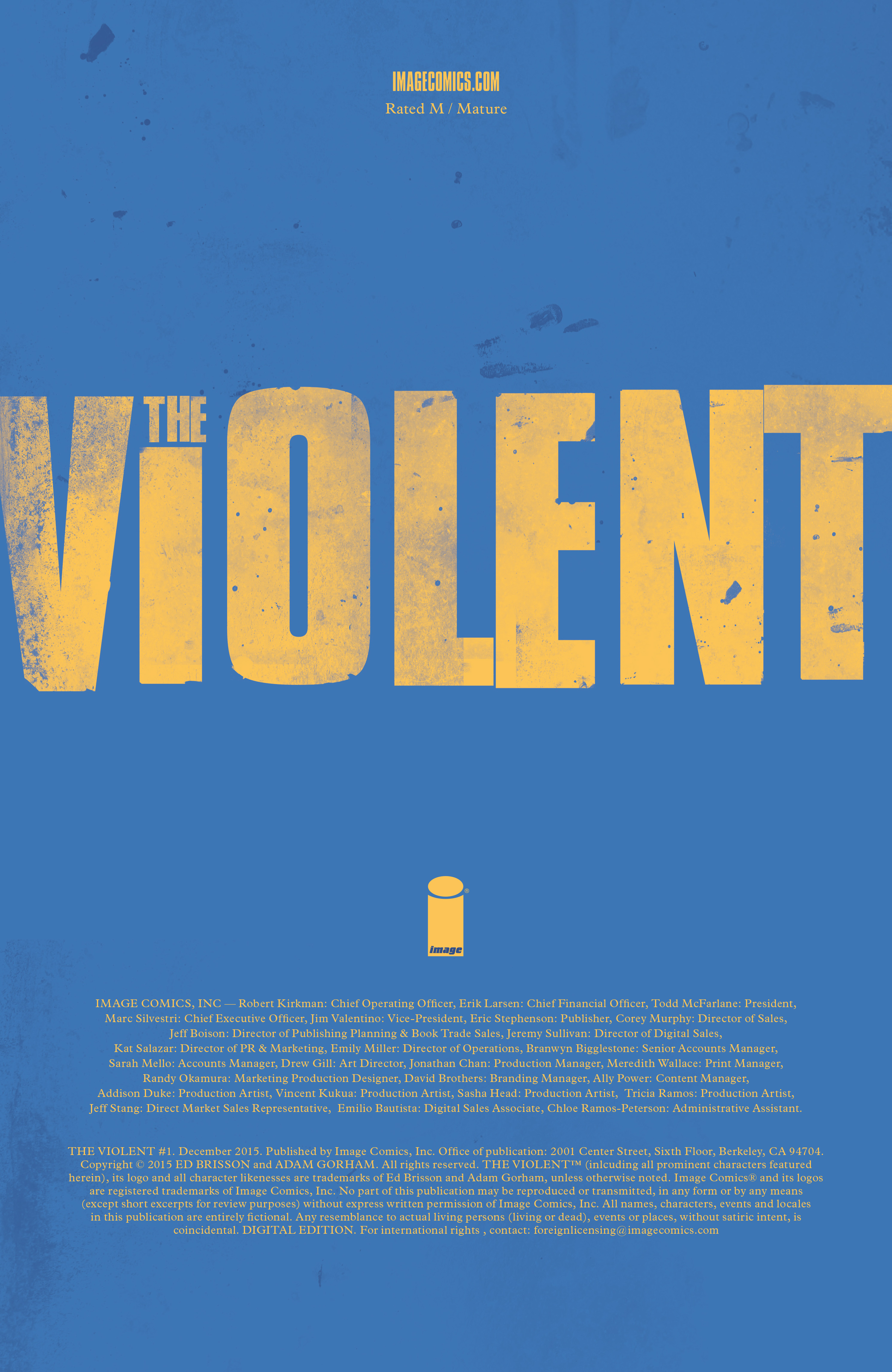 Read online The Violent comic -  Issue #1 - 32