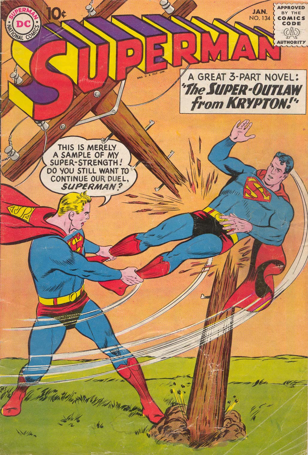Read online Superman (1939) comic -  Issue #134 - 1