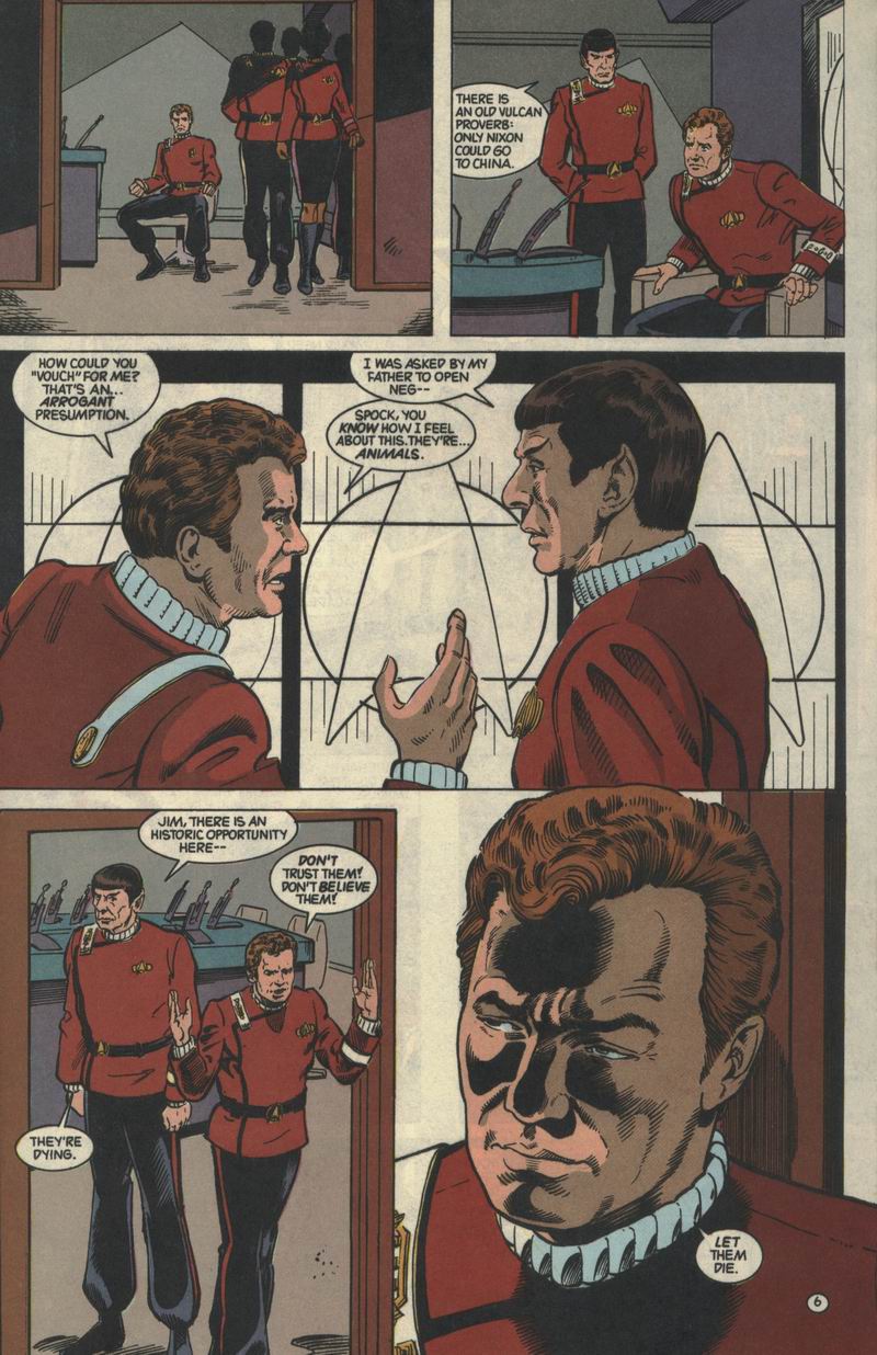 Read online Star Trek VI: The Undiscovered Country comic -  Issue # Full - 8