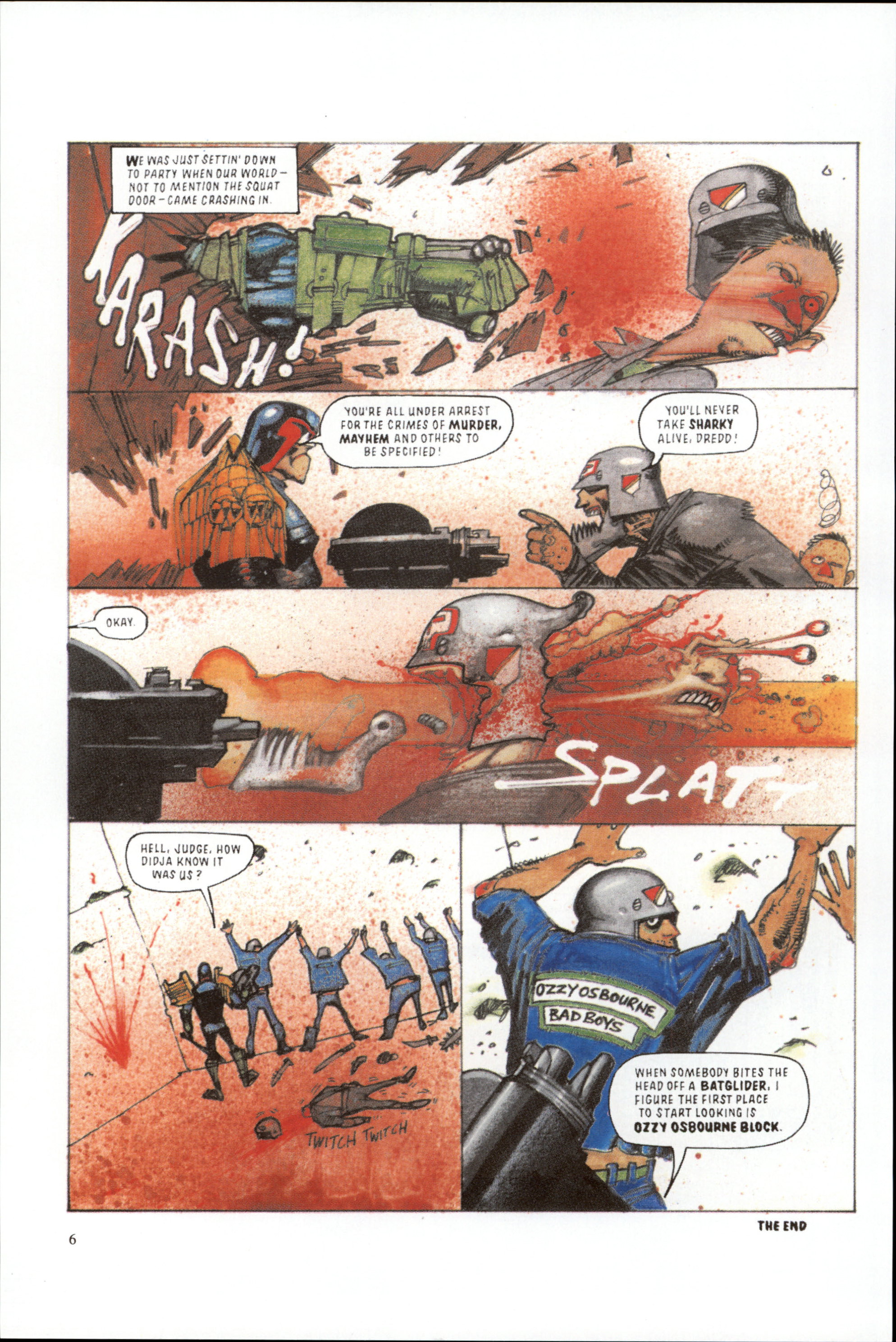 Read online Dredd Rules! comic -  Issue #15 - 8