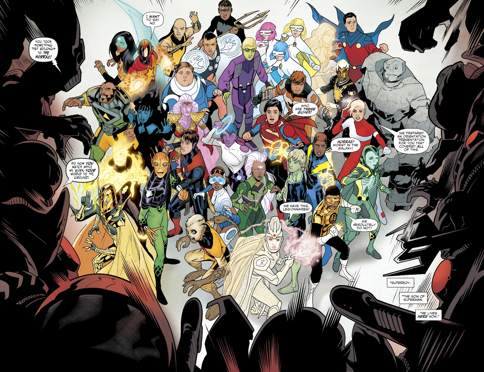 Read online Legion of Super-Heroes (2019) comic - Issue #1