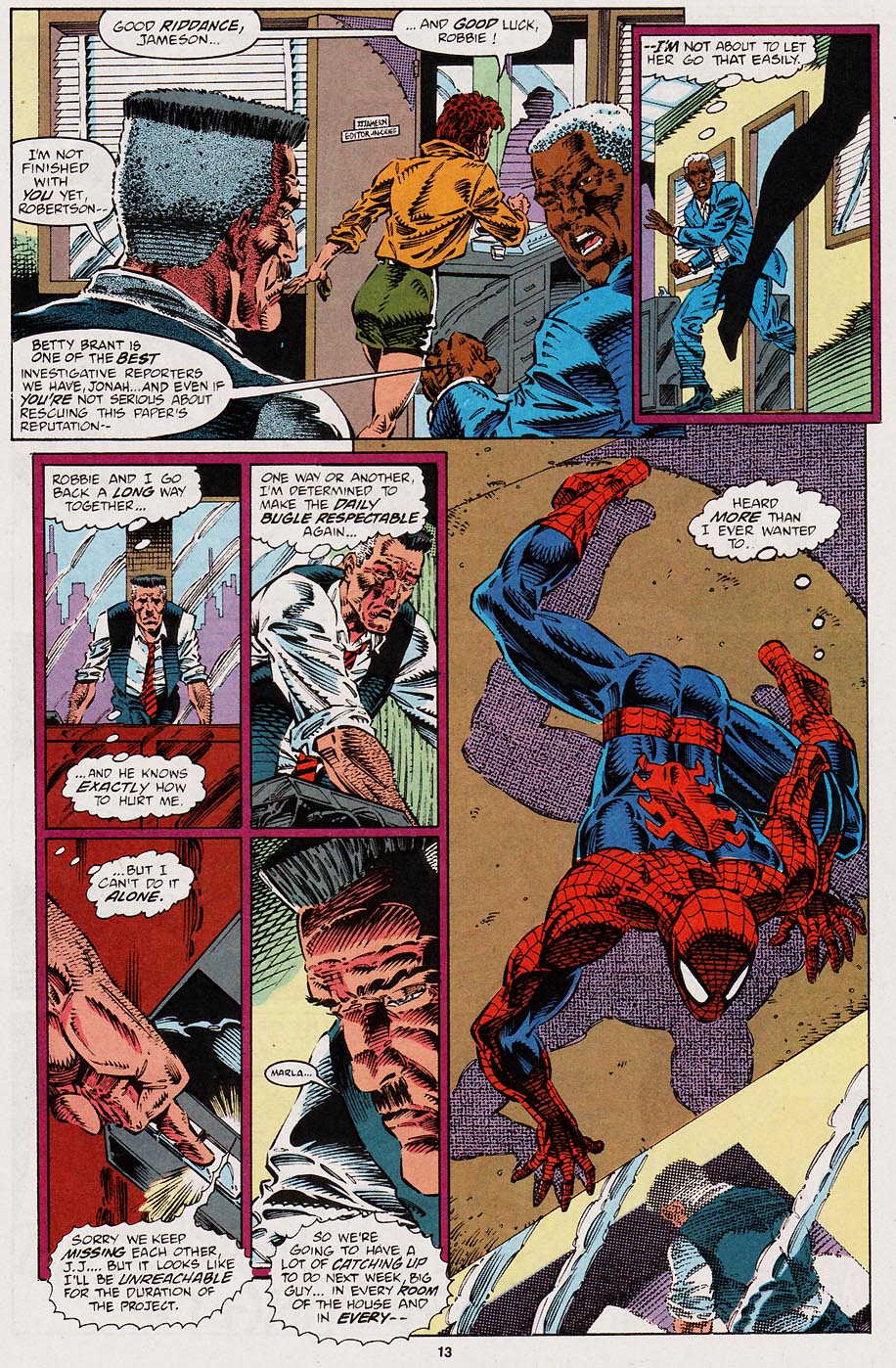 Read online Web of Spider-Man (1985) comic -  Issue #107 - 9