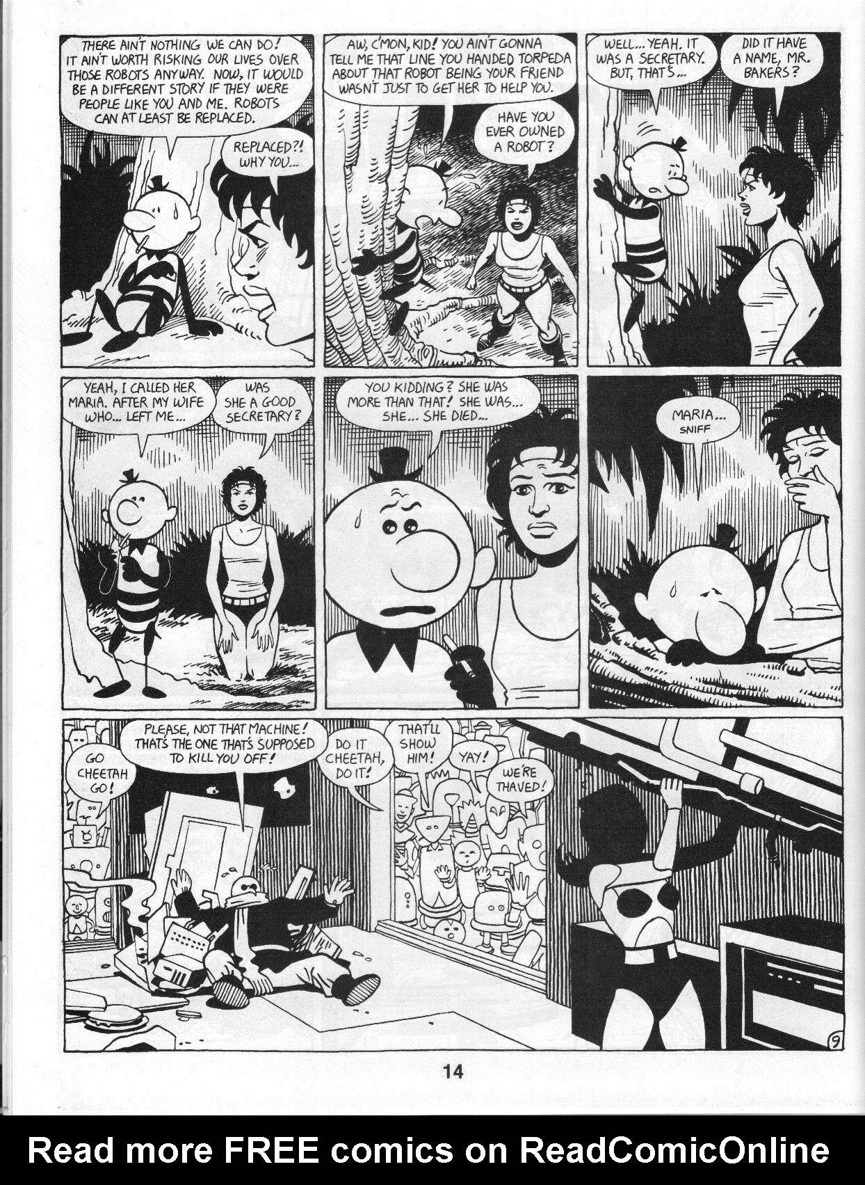 Read online Love and Rockets (1982) comic -  Issue #12 - 16