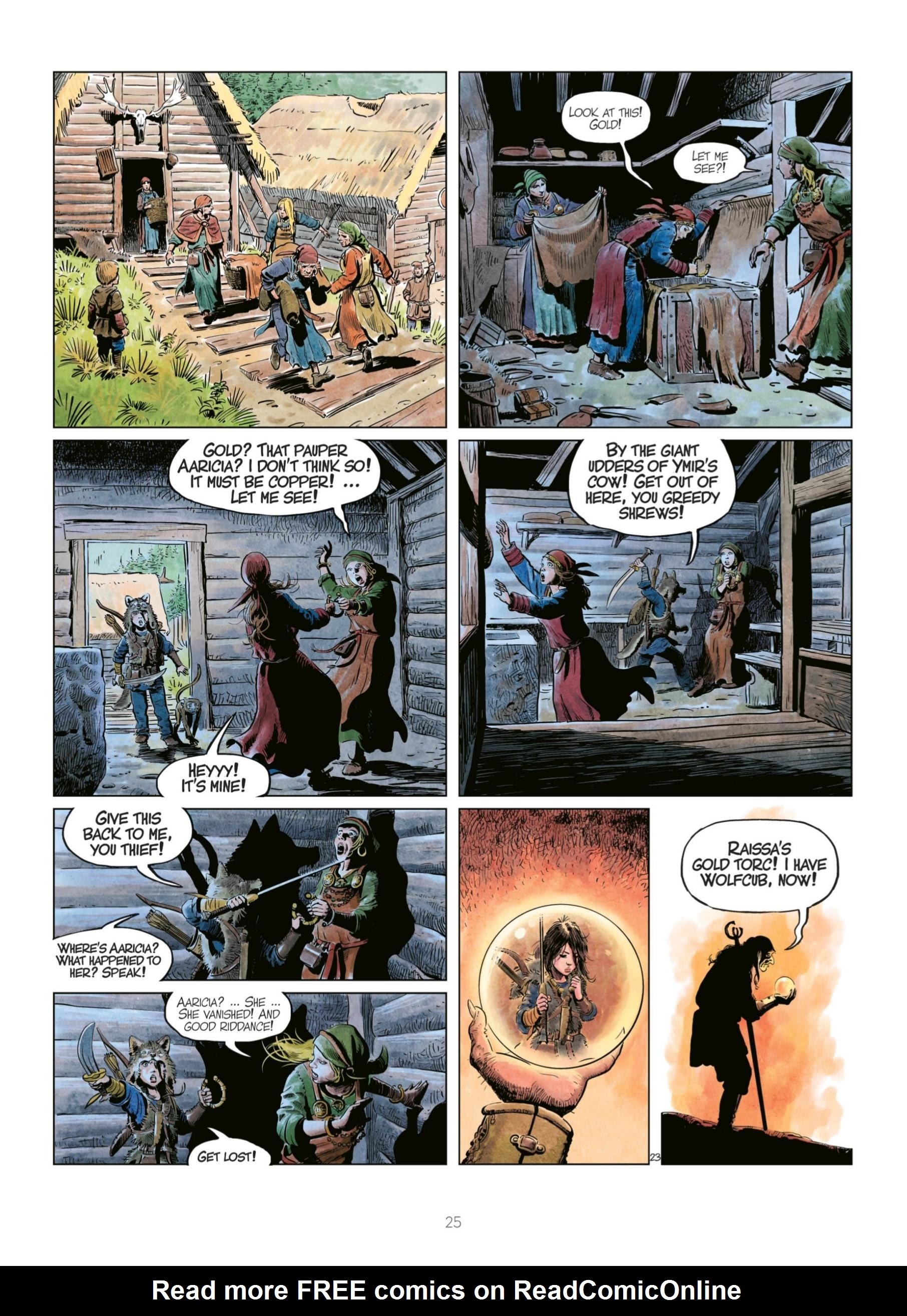 Read online The World of Thorgal: Wolfcub comic -  Issue #7 - 27