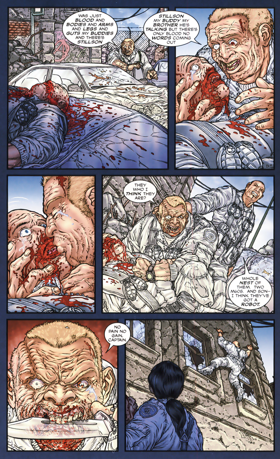 Read online Frank Miller's Robocop comic -  Issue #3 - 17
