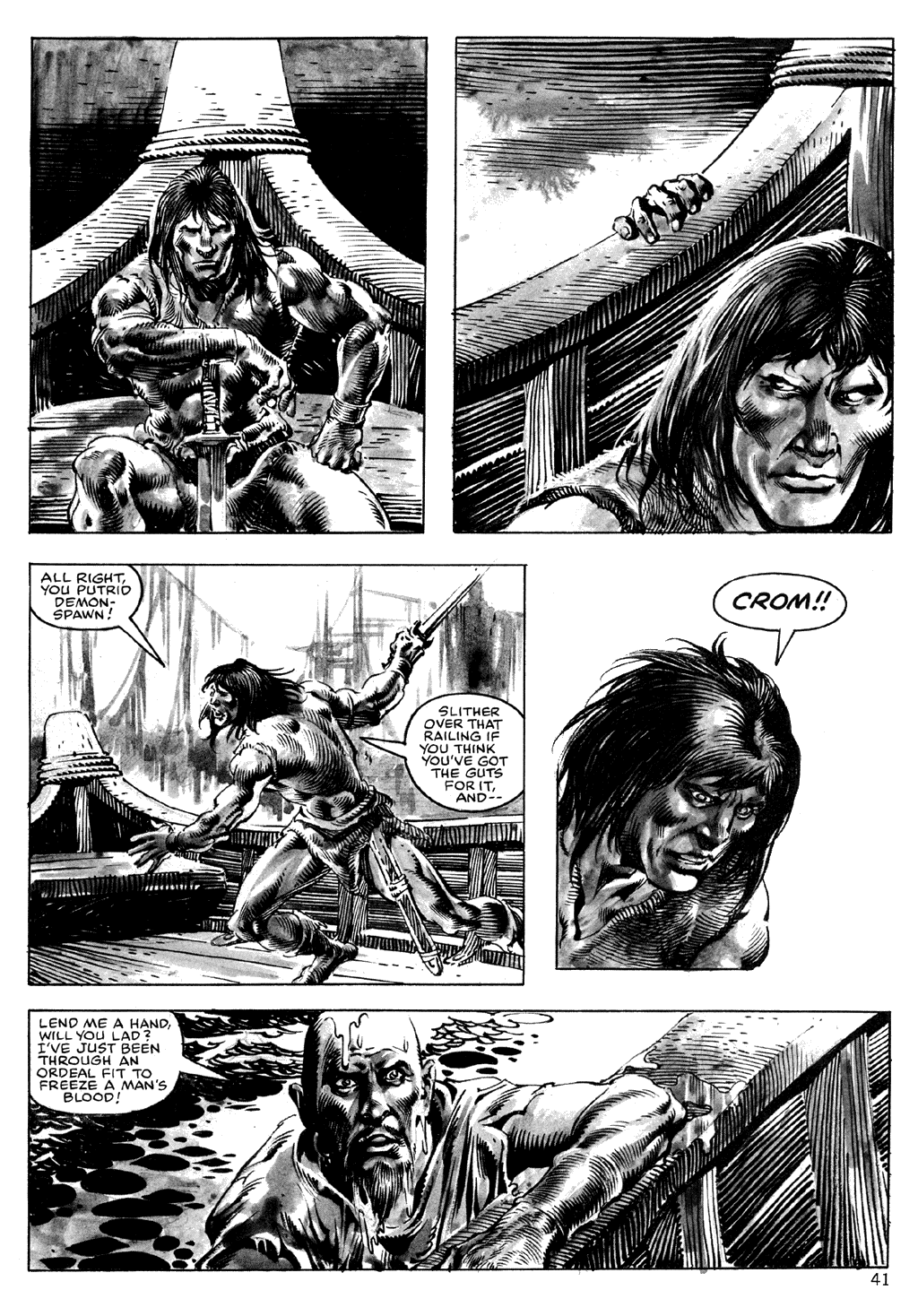 Read online The Savage Sword Of Conan comic -  Issue #101 - 41