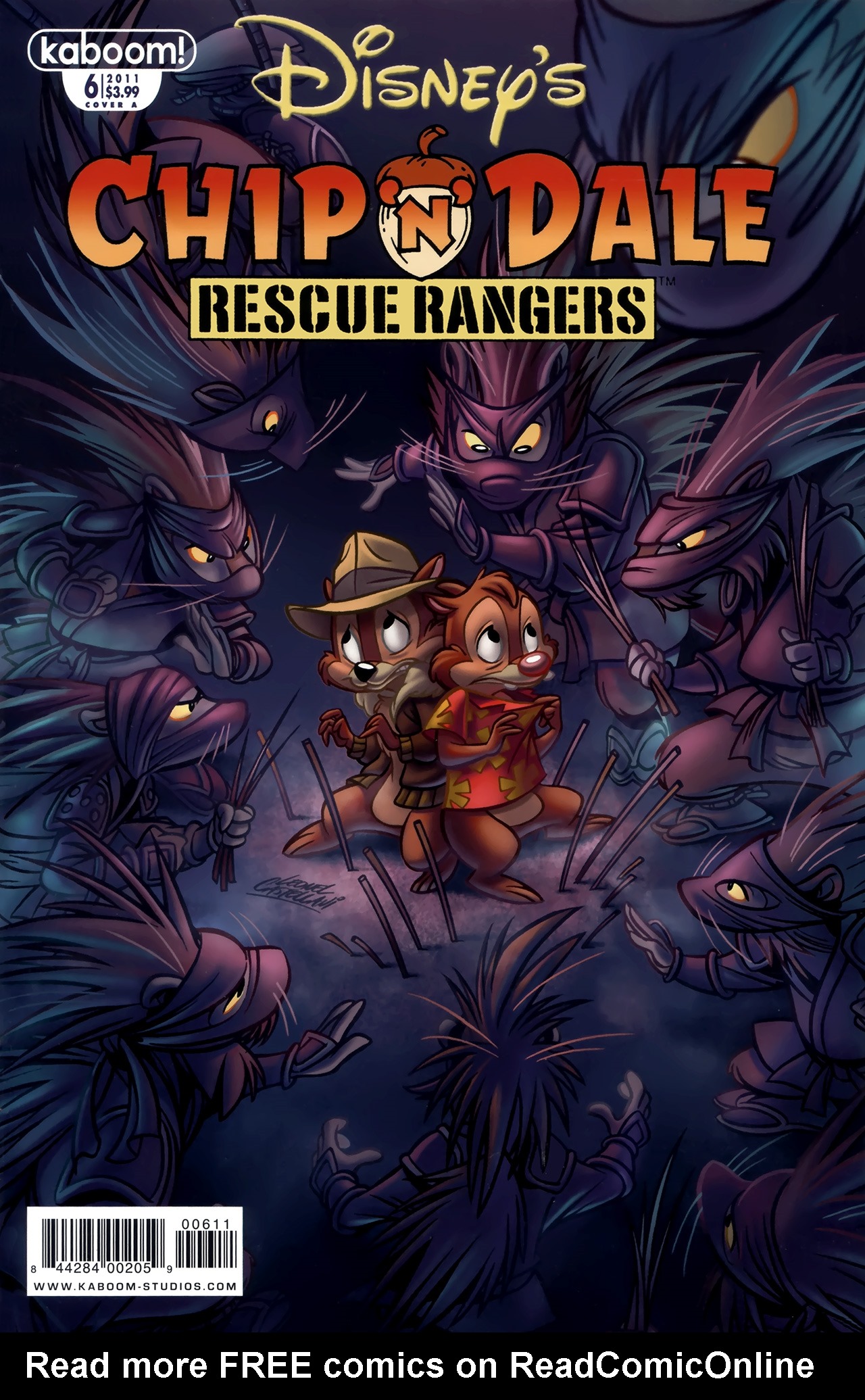 Read online Chip 'N' Dale Rescue Rangers comic -  Issue #6 - 1