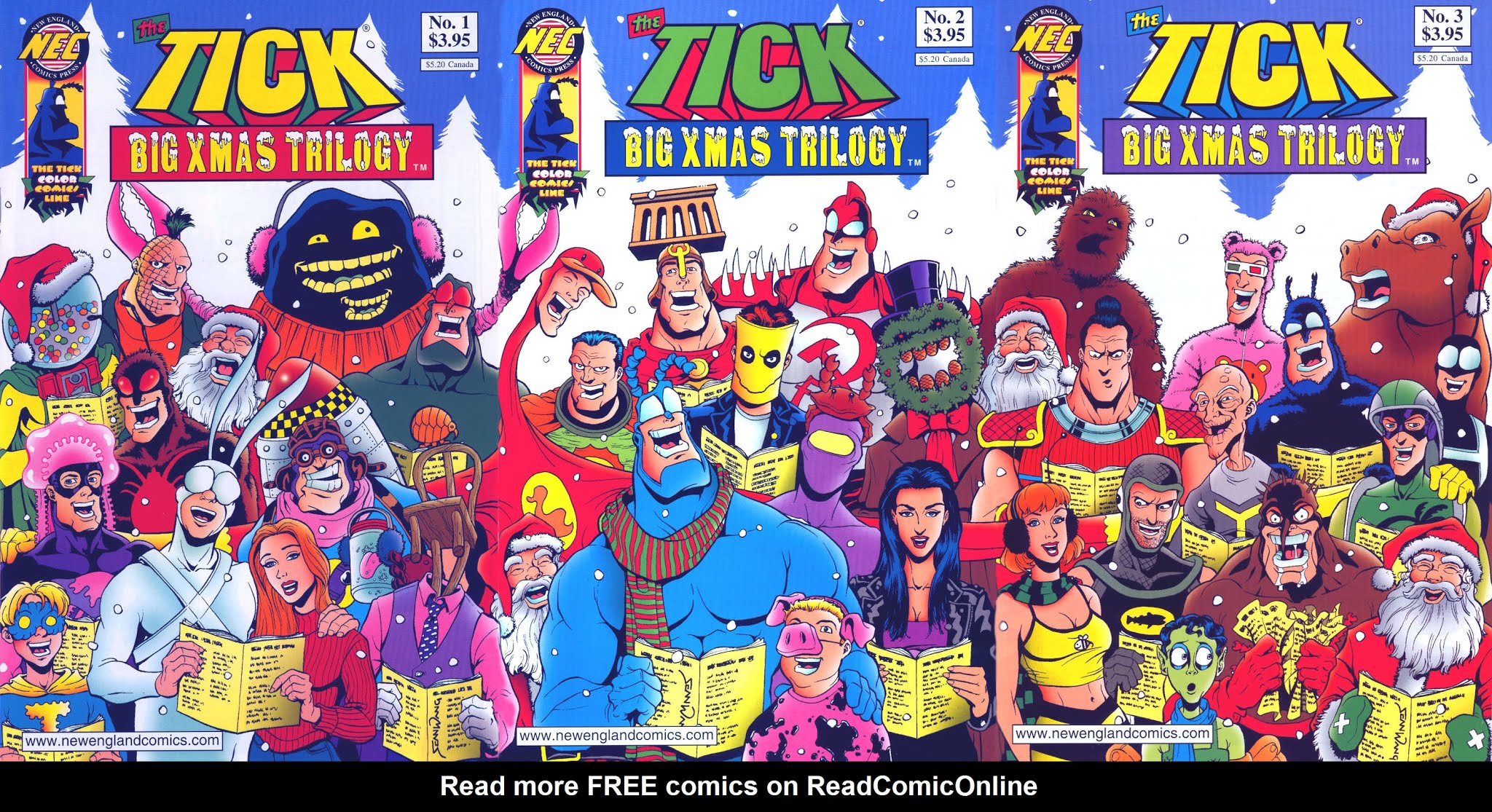 The Tick's Big Xmas Trilogy issue 3 - Page 1