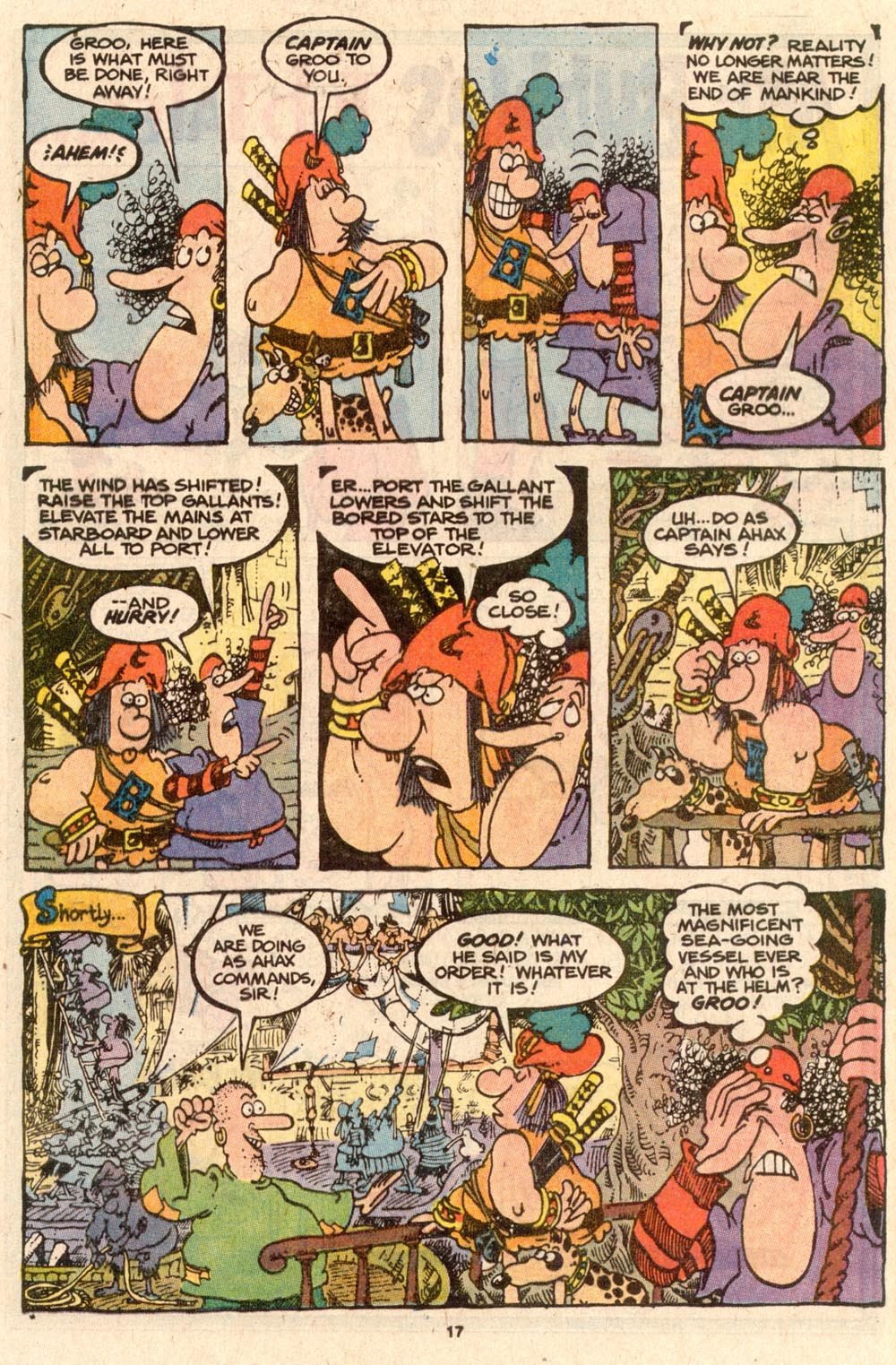 Read online Sergio Aragonés Groo the Wanderer comic -  Issue #57 - 17
