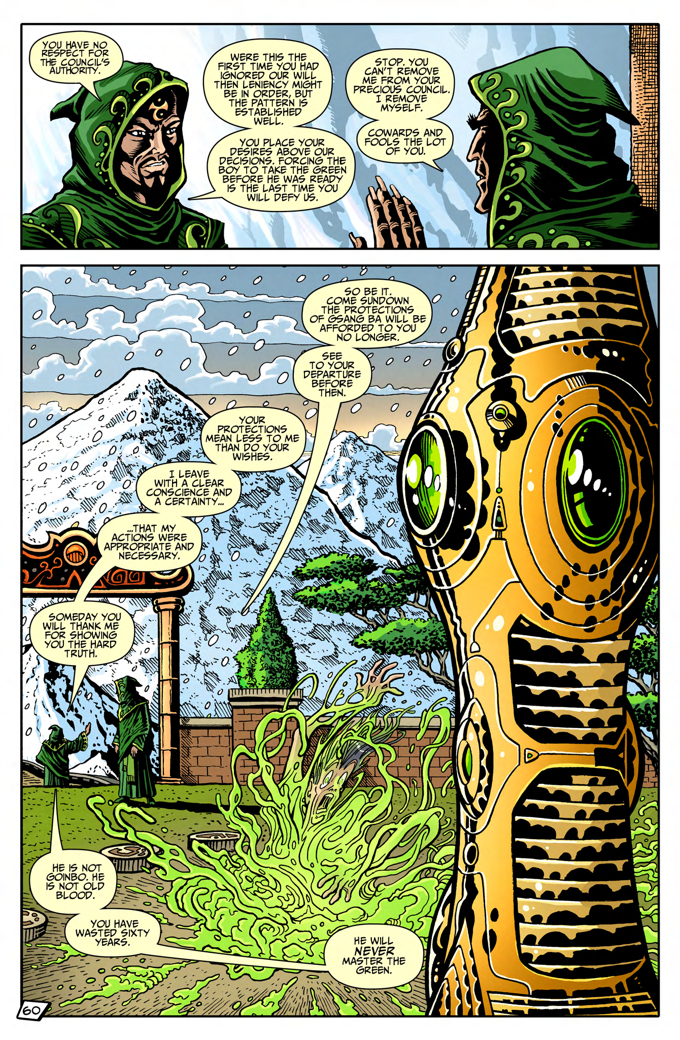Read online John Aman Amazing Man comic -  Issue #3 - 14
