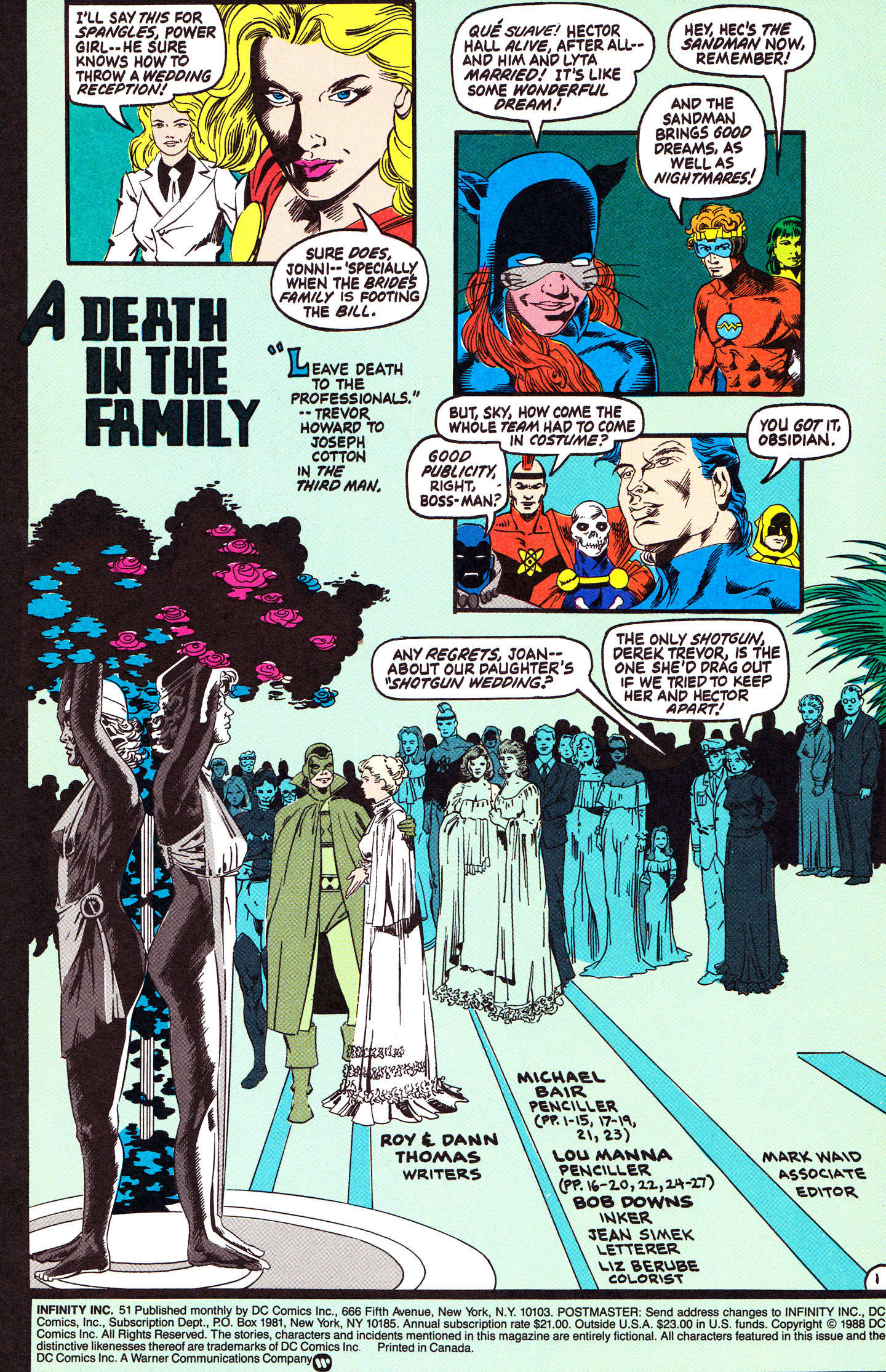 Read online Infinity Inc. (1984) comic -  Issue #51 - 3