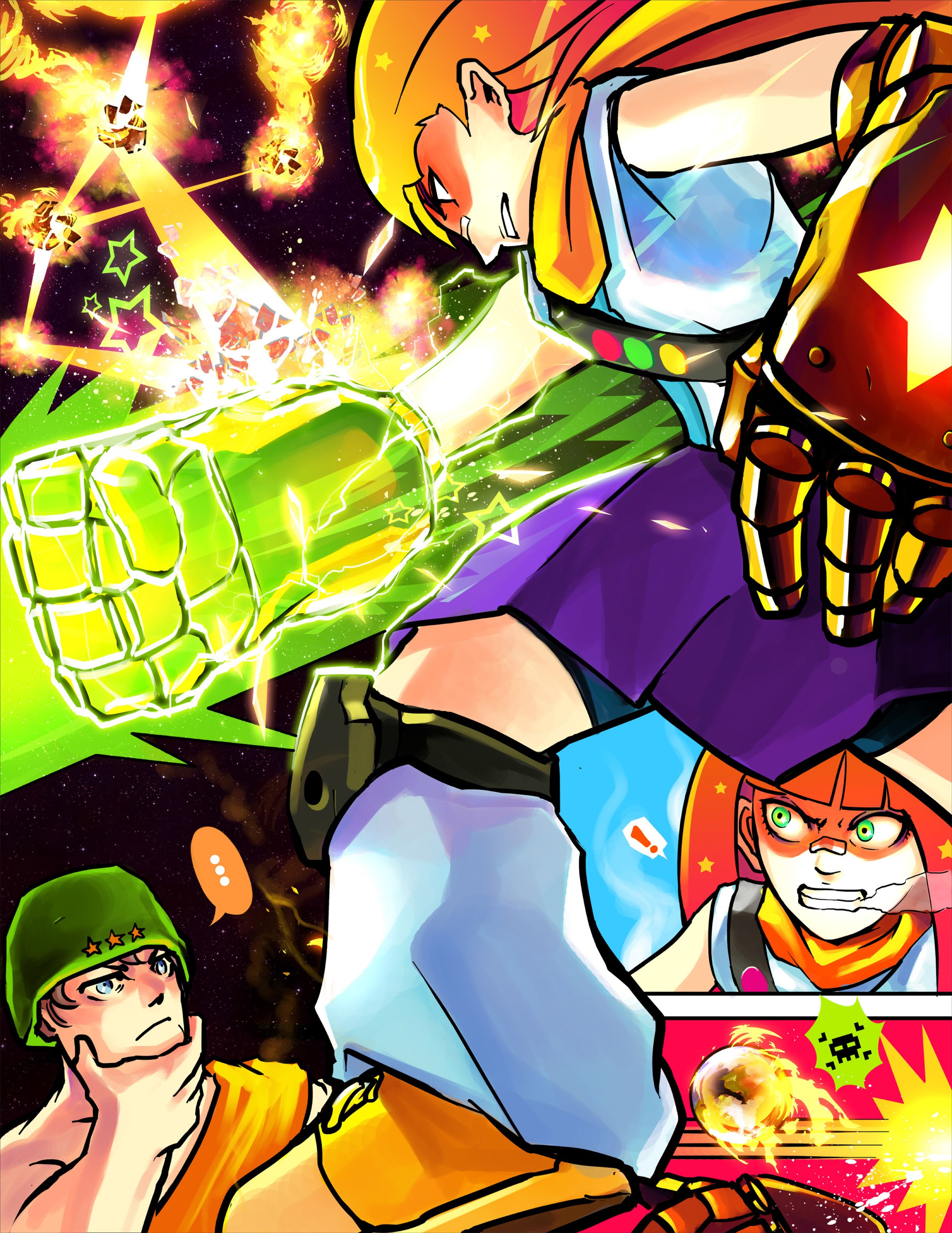 Read online Starpunch Girl comic -  Issue #2 - 16