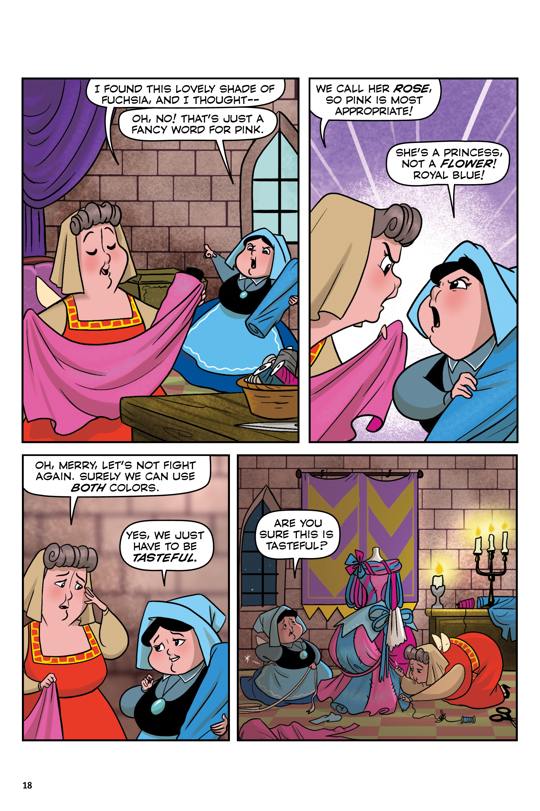 Read online Disney Princess: Friends, Family, Fantastic comic -  Issue # TPB - 20
