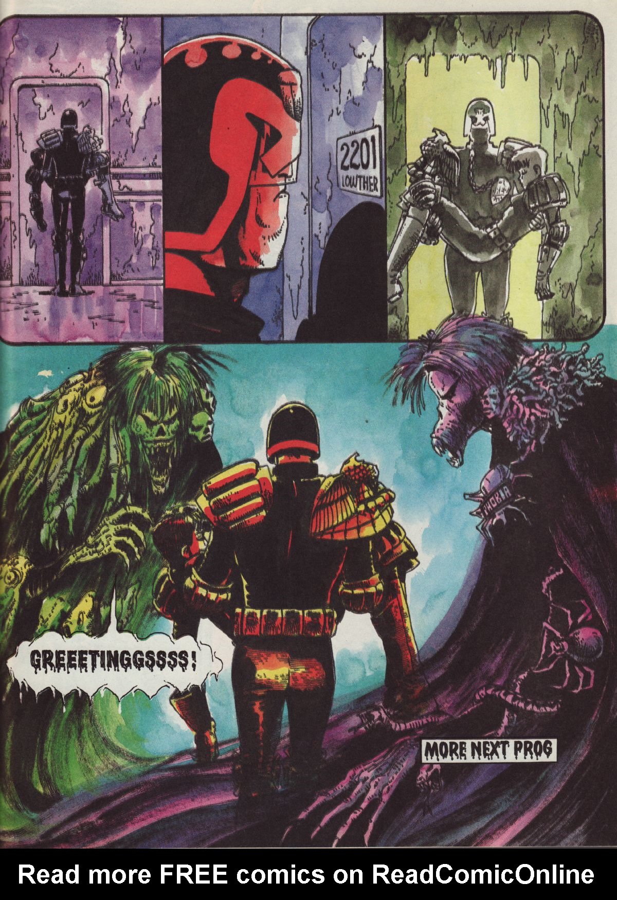 Read online Judge Dredd Megazine (vol. 3) comic -  Issue #22 - 36