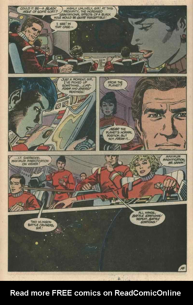 Read online Star Trek (1984) comic -  Issue #3 - 15
