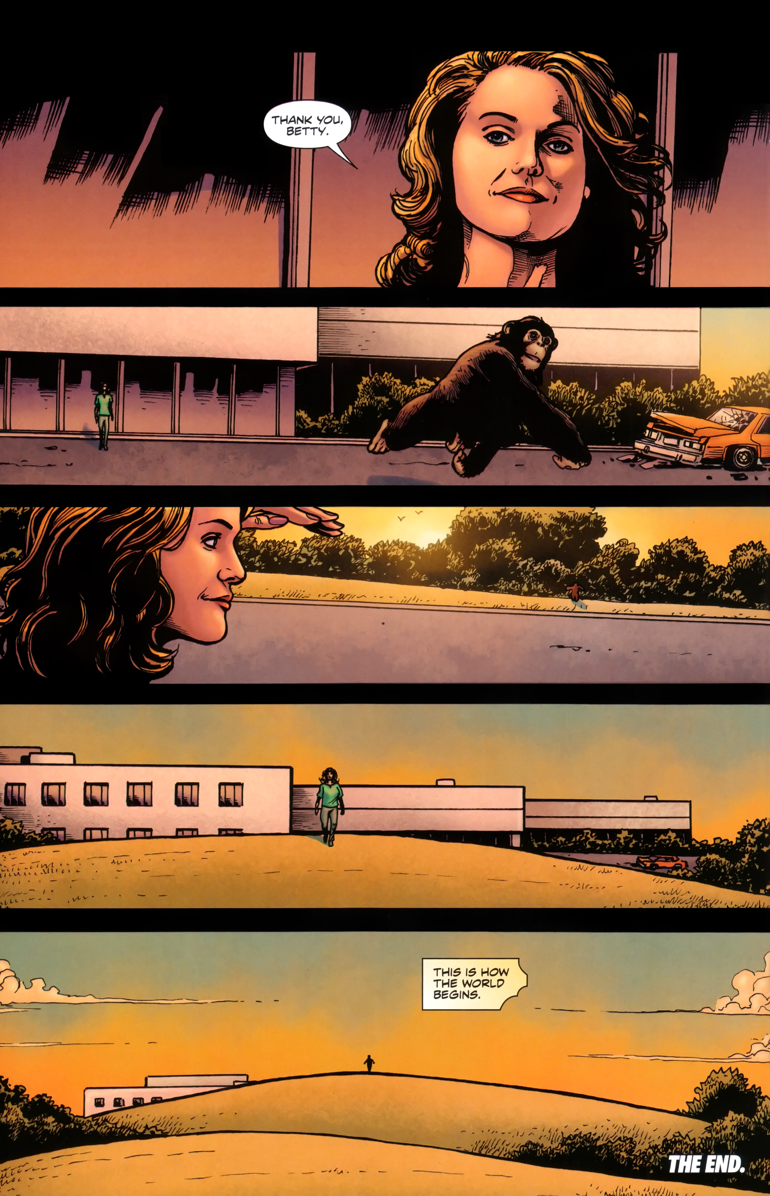 Read online Dawn of the Planet of the Apes:Contagion comic -  Issue # Full - 23