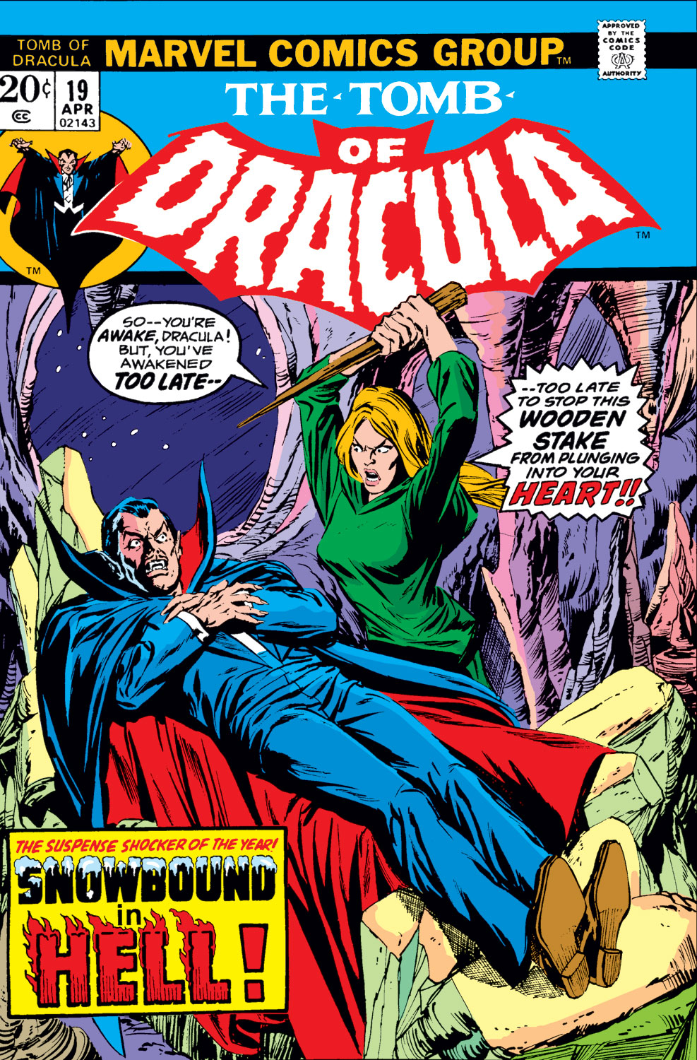 Read online Tomb of Dracula (1972) comic -  Issue #19 - 1