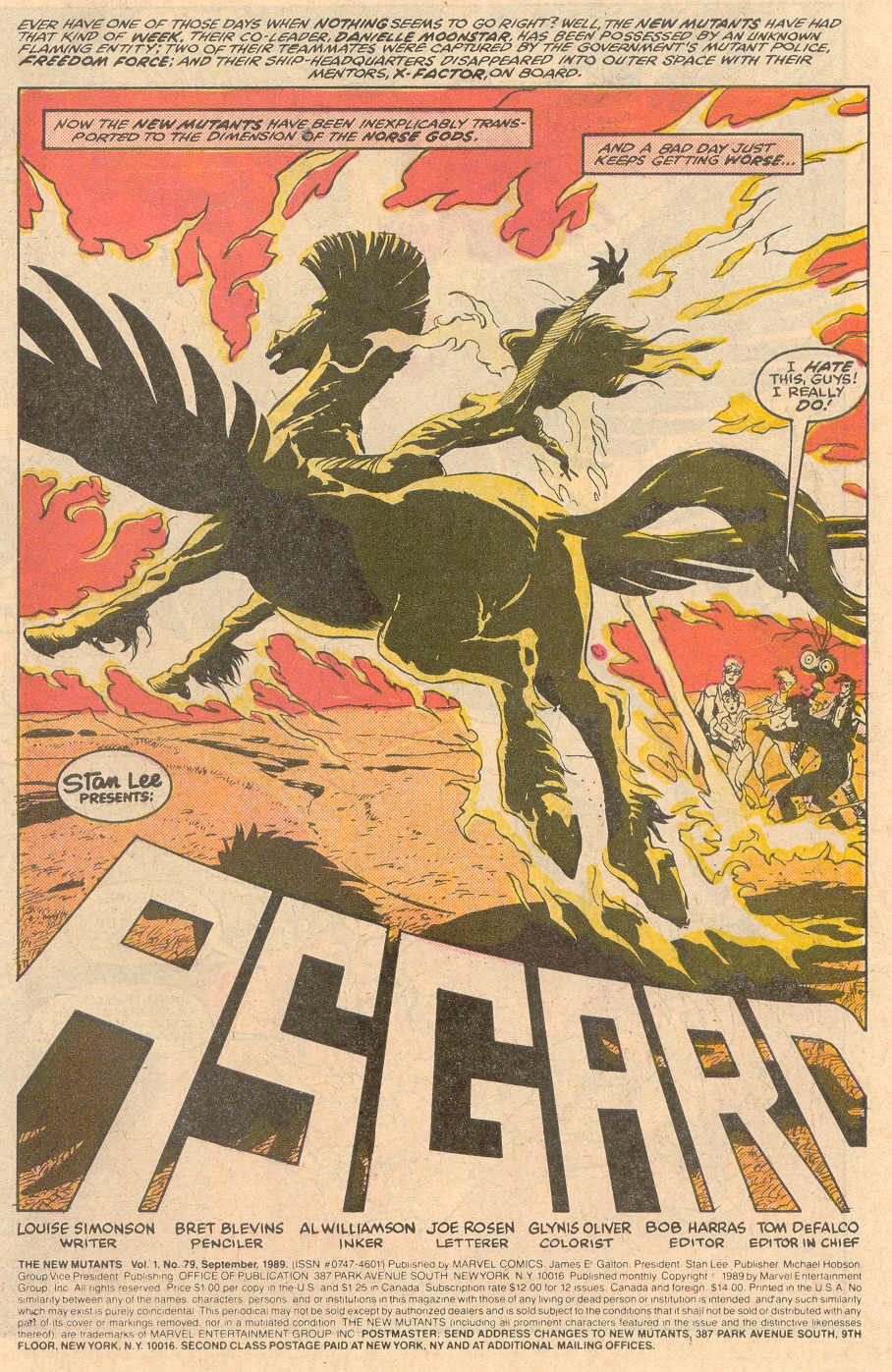 The New Mutants Issue #79 #86 - English 2