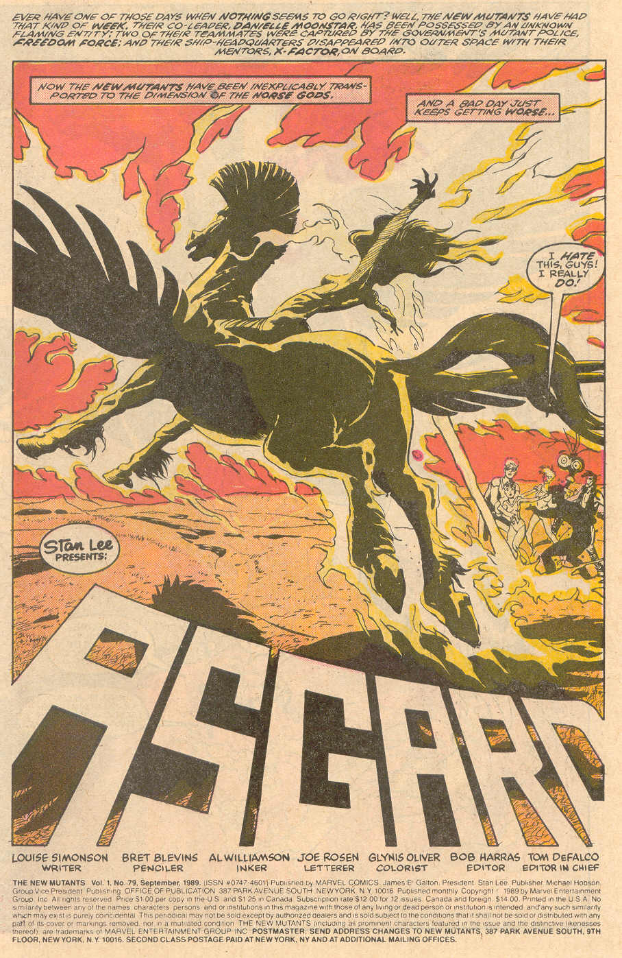 Read online The New Mutants comic -  Issue #79 - 2